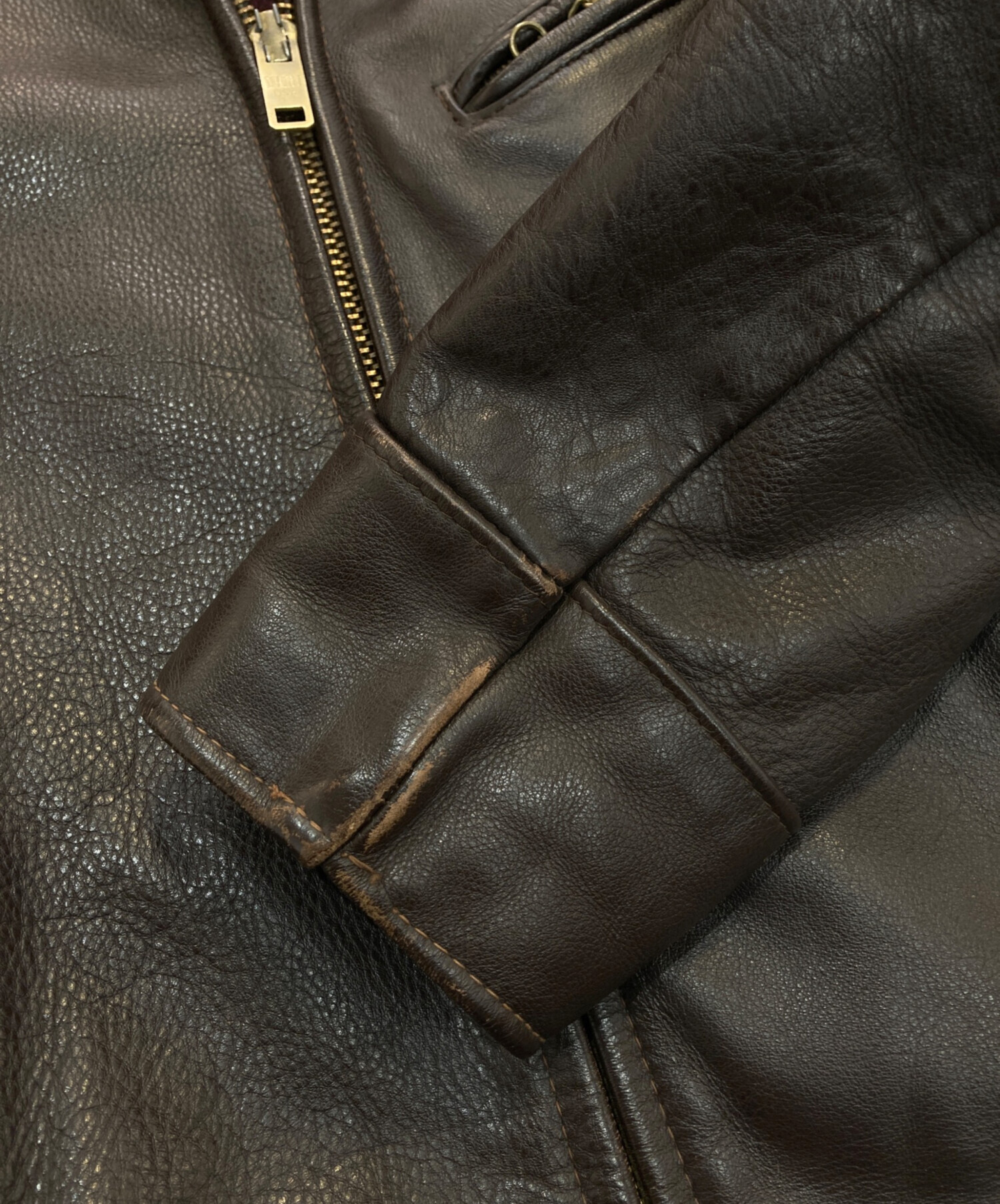 中古・古着通販】Schott (ショット) シングルライダースジャケット USA