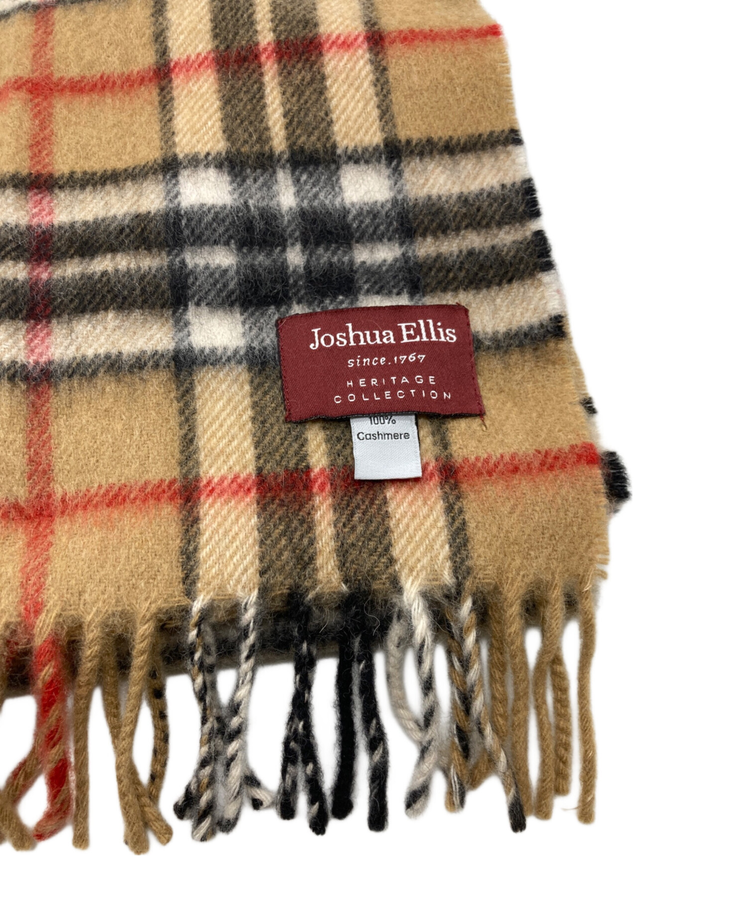 中古・古着通販】Joshua Ellis (ジョシュア エリス) カシミヤチェック