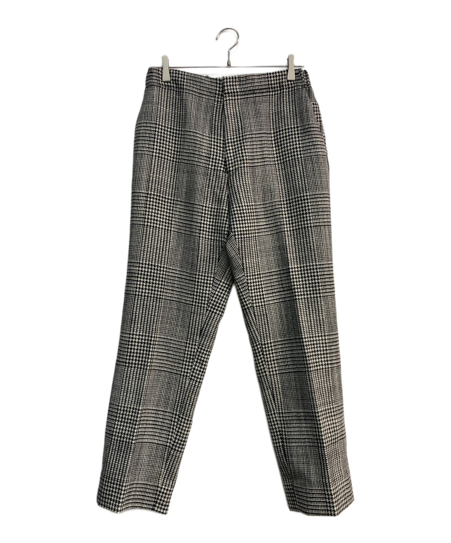 中古・古着通販】CABaN (キャバン) ウール チェックストレートパンツ 