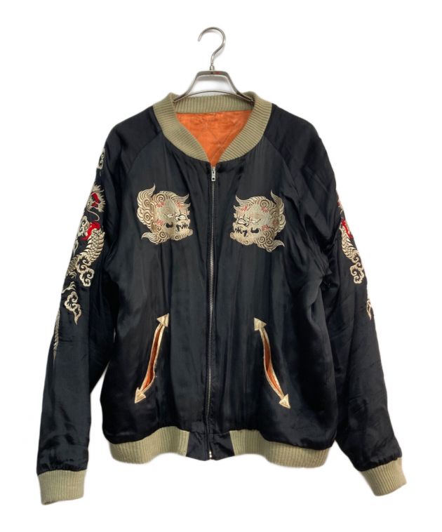 CROPPED HEADS レア物 リバーシブル 初夢 スカジャン Lsize 中古・古着通販】CROPPED HEADS (クロップドヘッズ) 日本文化