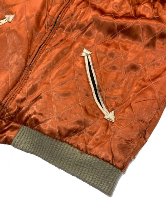 CROPPED HEADS レア物 リバーシブル 初夢 スカジャン Lsize 中古・古着通販】CROPPED HEADS (クロップドヘッズ) リバーシブル