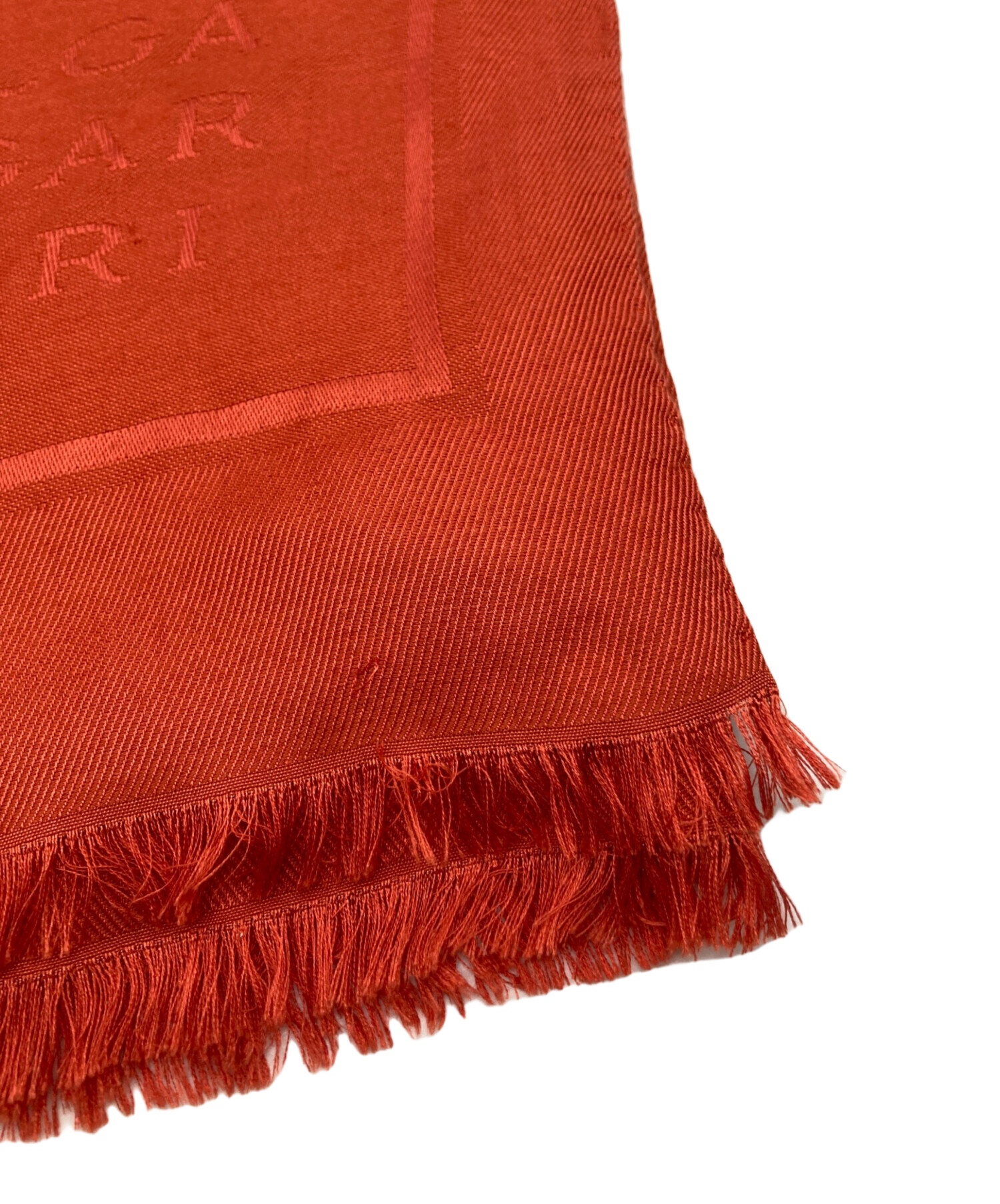 中古・古着通販】BVLGARI (ブルガリ) ロゴマニアウールシルクストール