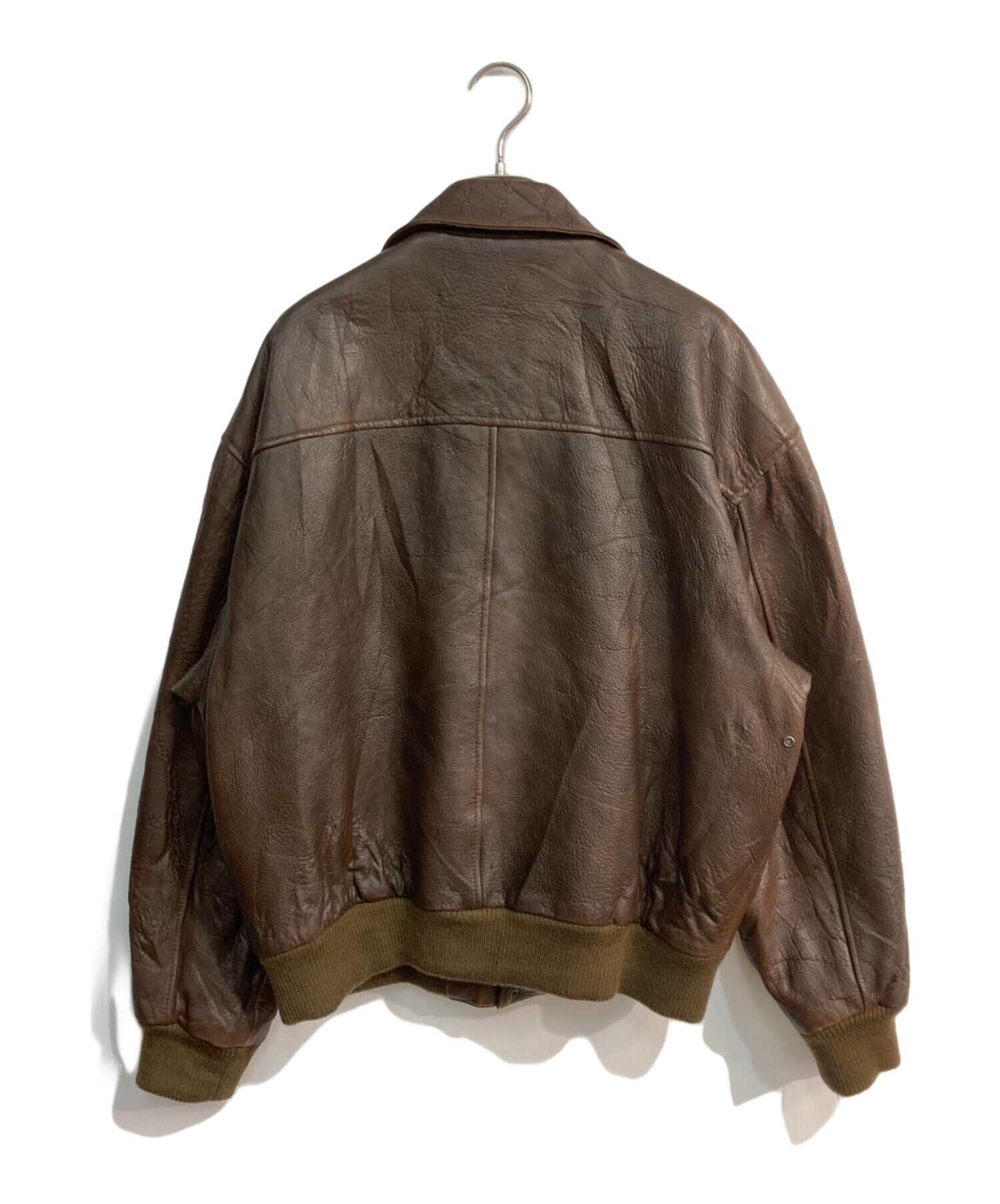 古着　ベロアボンバージャケット　ブラウン系　短丈　ドリズラー　ペイズリー裏地M. 中古・古着通販】A.P.C. (アーペーセー) 裏ボアジャケット