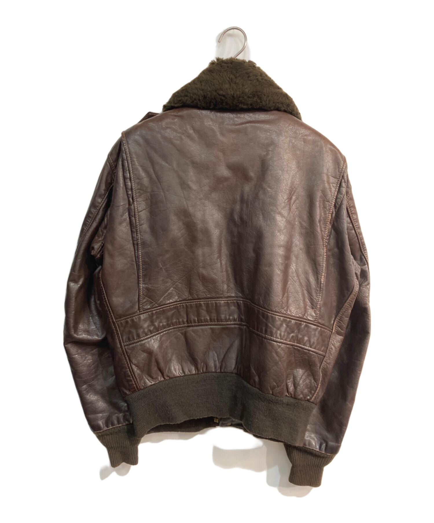 中古・古着通販】Schott (ショット) フライトジャケット ブラウン 