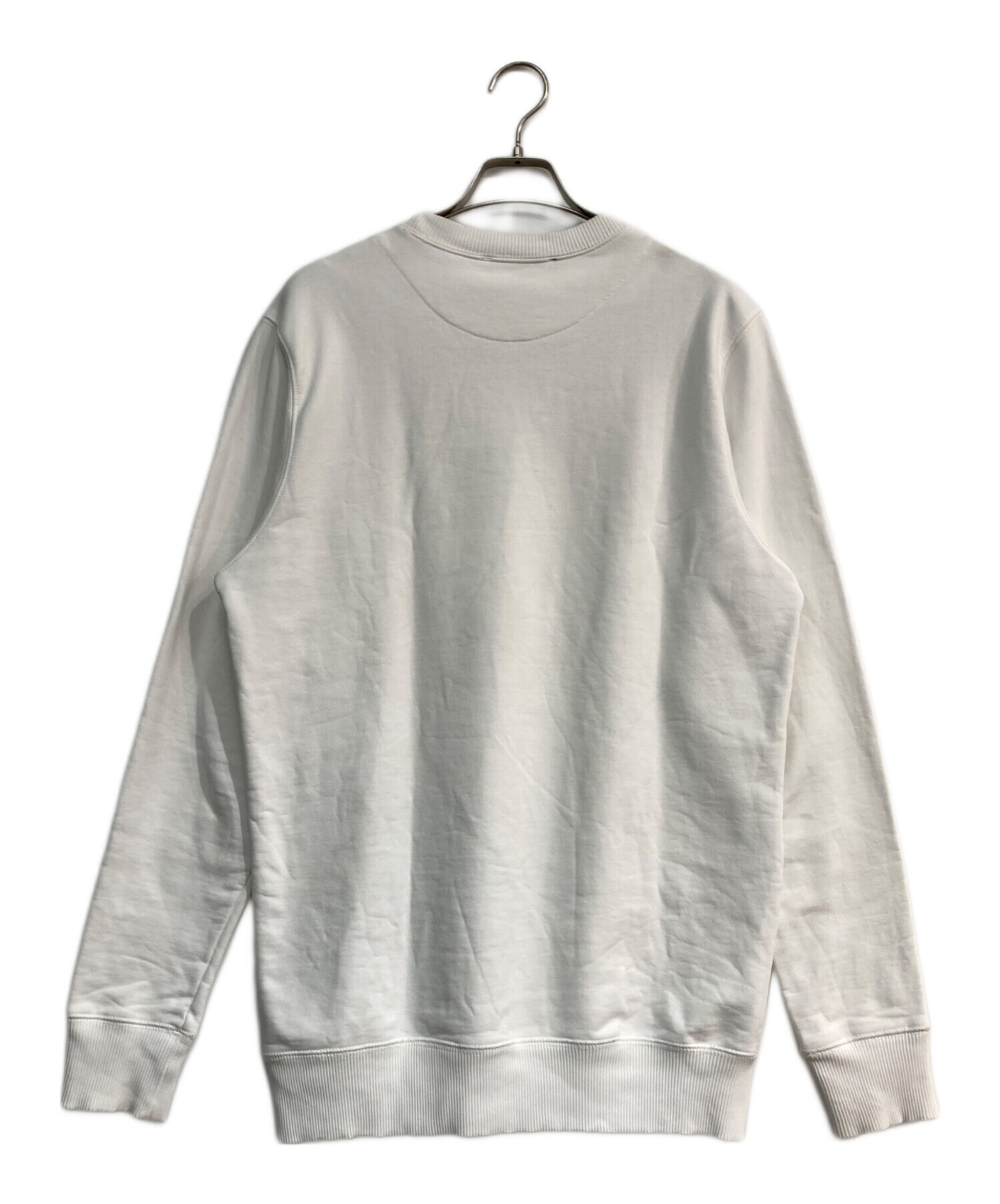 中古・古着通販】DIESEL (ディーゼル) ロゴスウェット ホワイト サイズ 