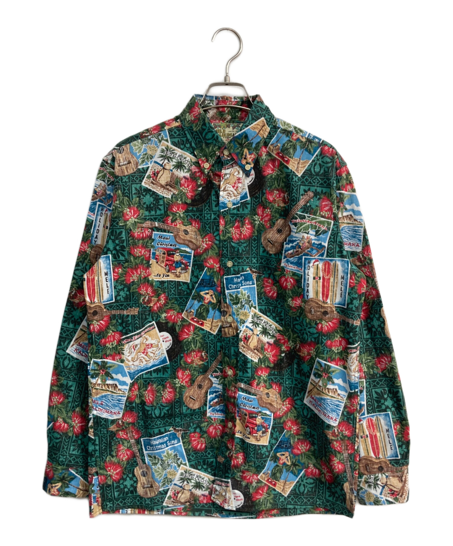 中古・古着通販】reyn spooner (レイン スプナー) L/S クリスマス柄 