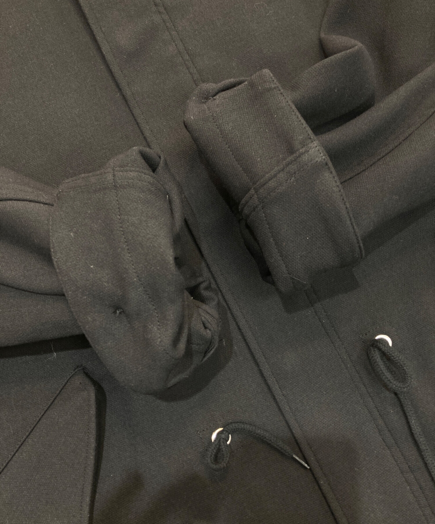 MAISON SPECIAL モッズコート サイズ02 黒 MAISON SPECIAL モッズコート コート Oxford Fabric Work Padded Coat