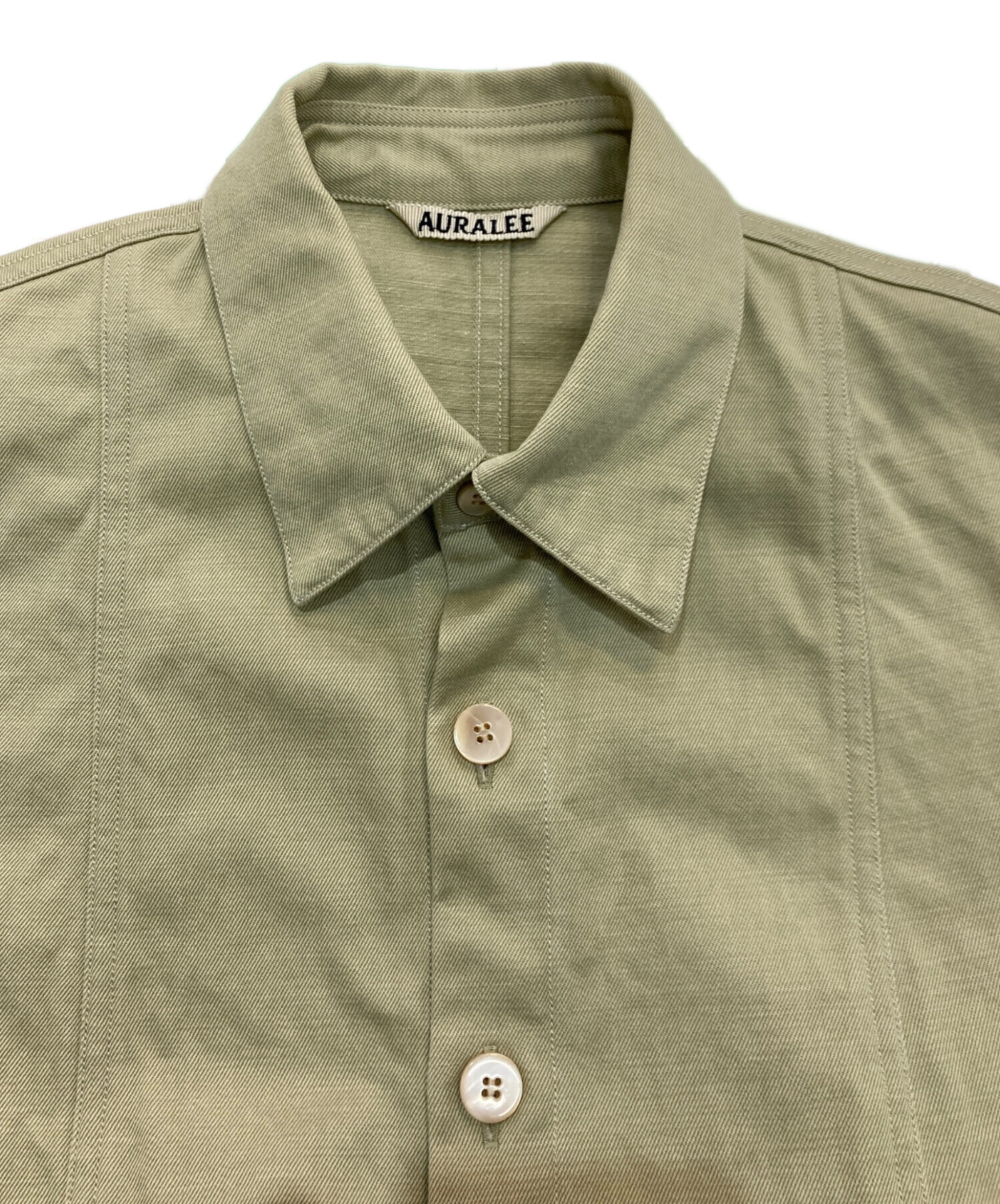 中古・古着通販】AURALEE (オーラリー) WASHED FINX LIGHT CHINO HALF 