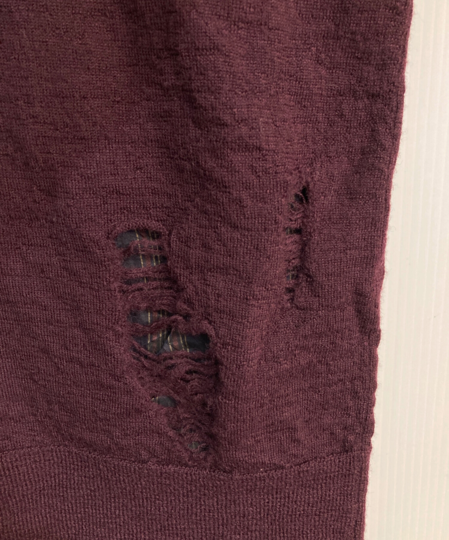 中古・古着通販】Maison Margiela (メゾンマルジェラ) ダメージ加工