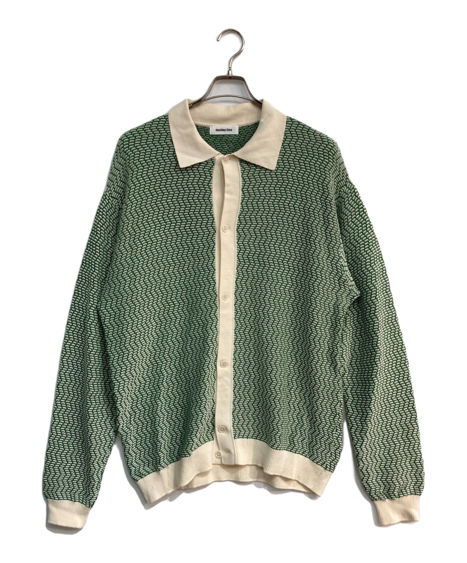 中古・古着通販】MONKEY TIME (モンキータイム) COTTON JACQUARD KNIT 