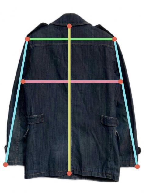 ジャケット・アウター Maison Margiela 14 10AW Denim Half Coat Maison Margiela 14 10AW Denim Half Coat