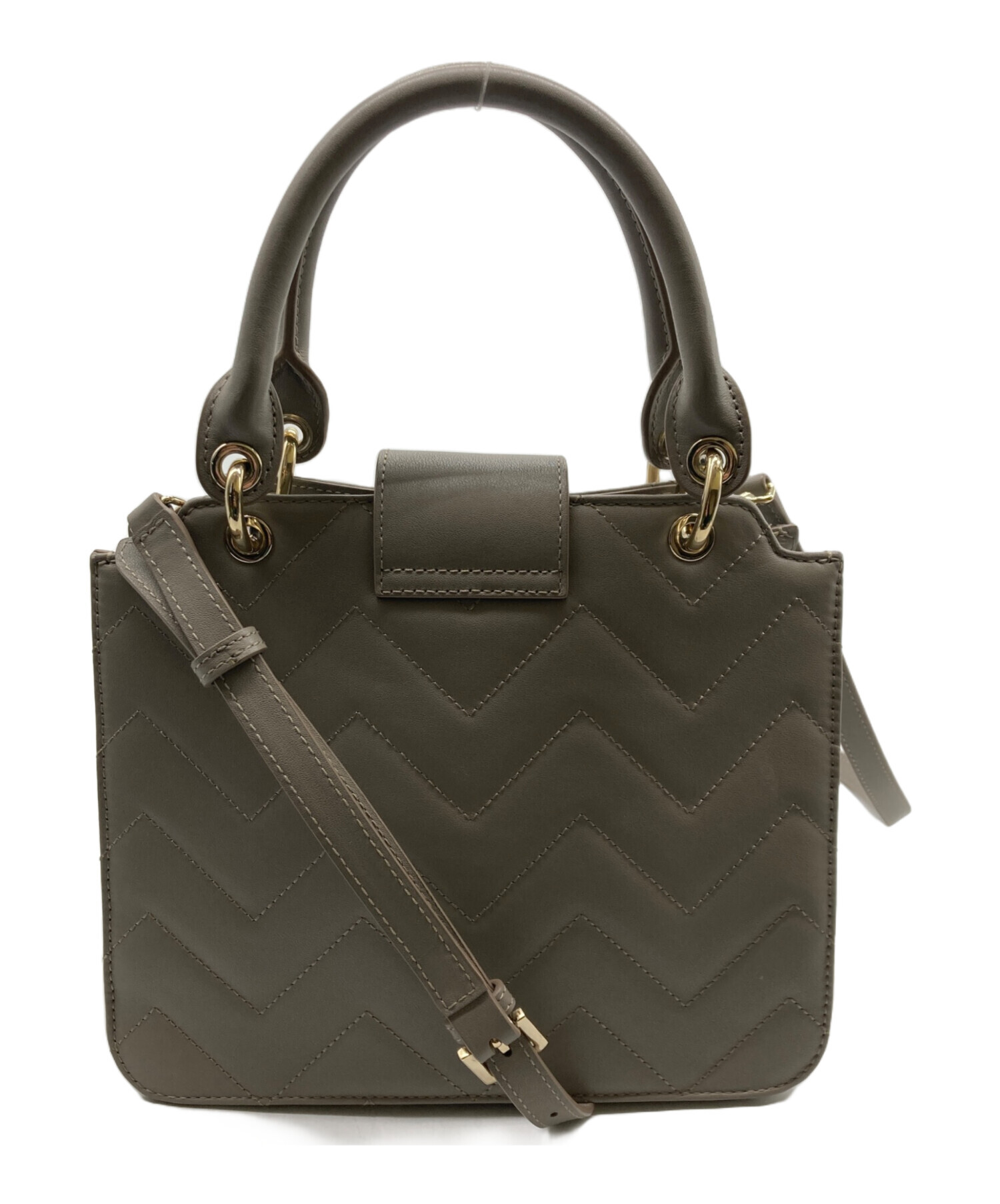 中古・古着通販】FURLA (フルラ) 2WAYバッグ グレー｜ブランド・古着 
