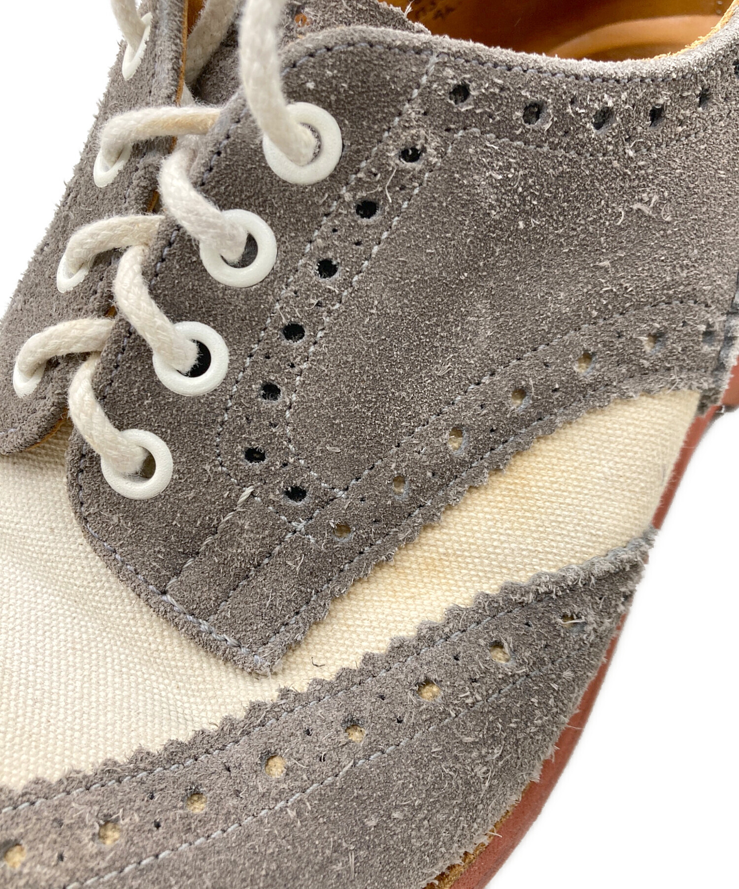 中古・古着通販】Tricker's (トリッカーズ) スウェードウィングチップ