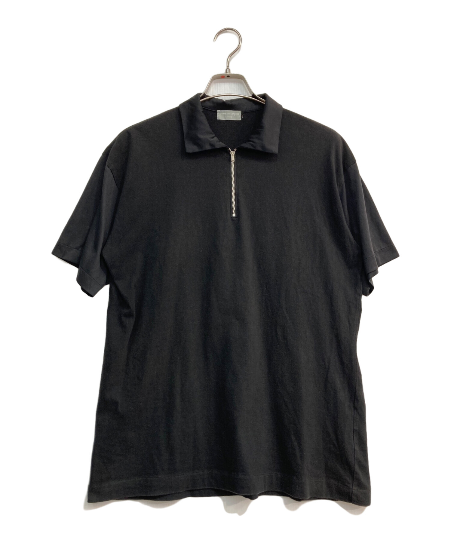 comme des garçons homme 田中オム　切替ジップアップポロ comme des garçons homme 田中オム 切替ジップアップポロ