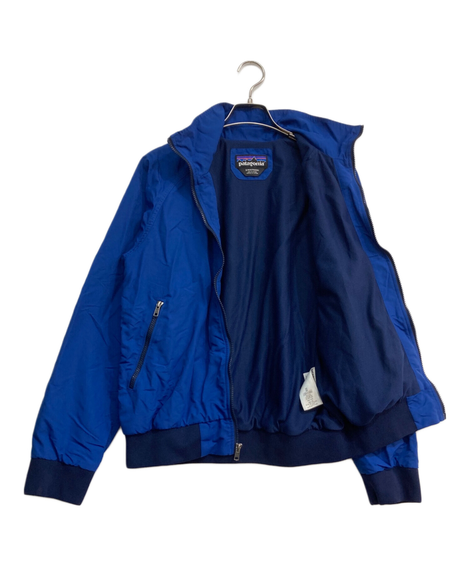tk5 Patagonia Baggies Jacket 旧型 ネイビー 90s patagoniaパタゴニア Baggies Jacket コットン×ナイロン バギーズ