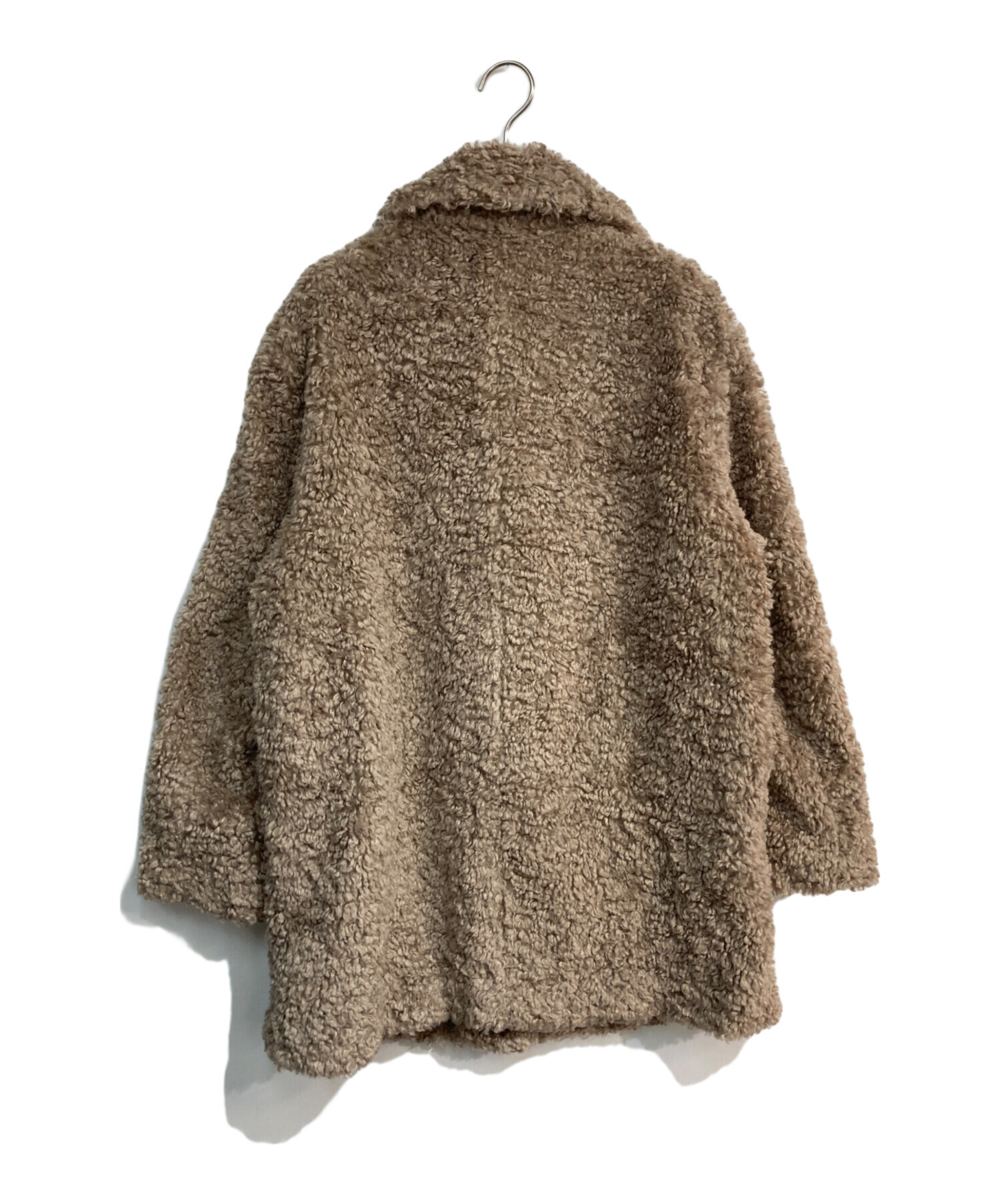 中古・古着通販】BABYLONE (バビロン) プードルミドルコート ベージュ