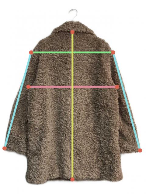 中古・古着通販】BABYLONE (バビロン) プードルミドルコート ベージュ