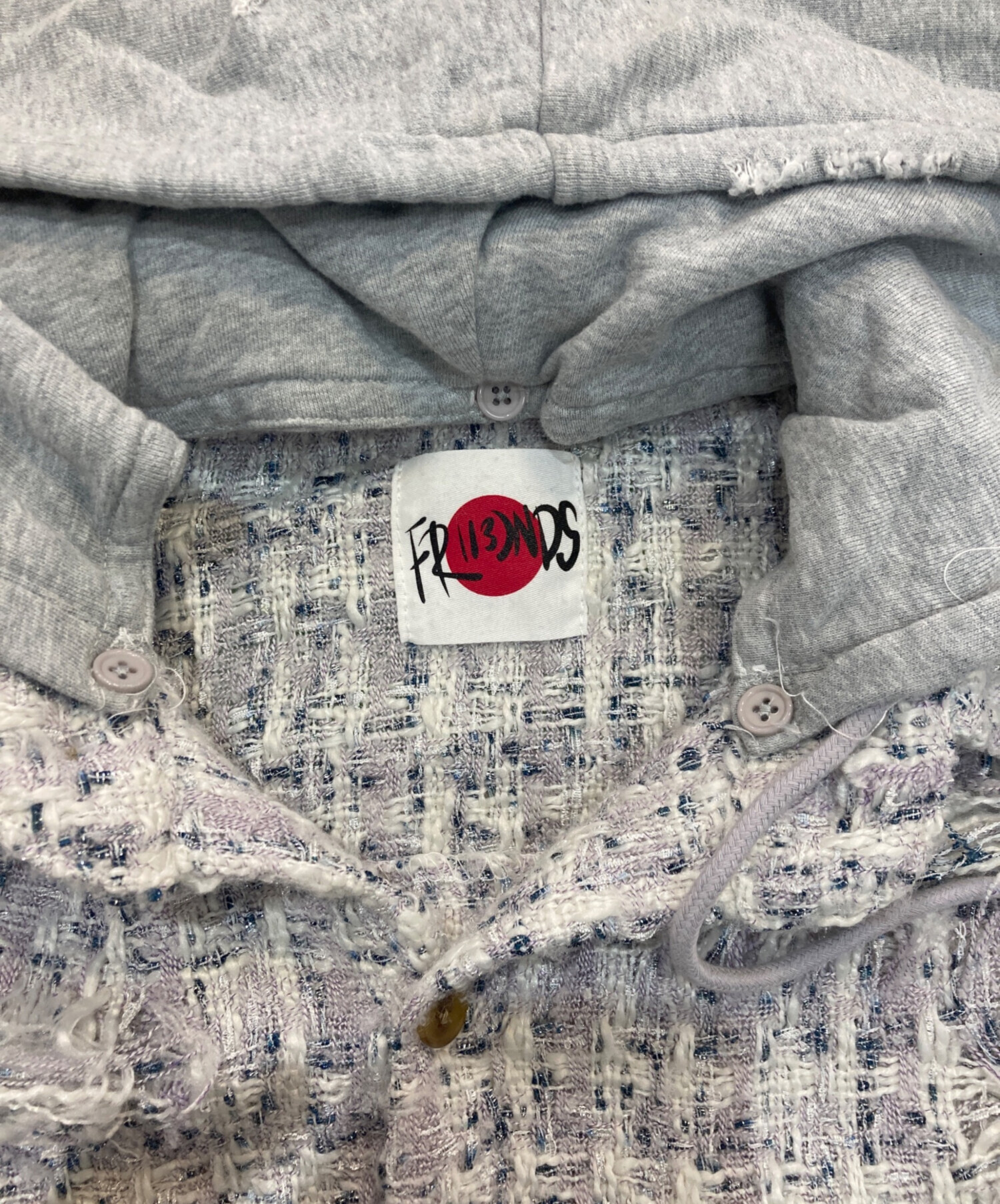 中古・古着通販】FR(13)NDS (フレンズ) ダメージツイードSHIRT MS3971 