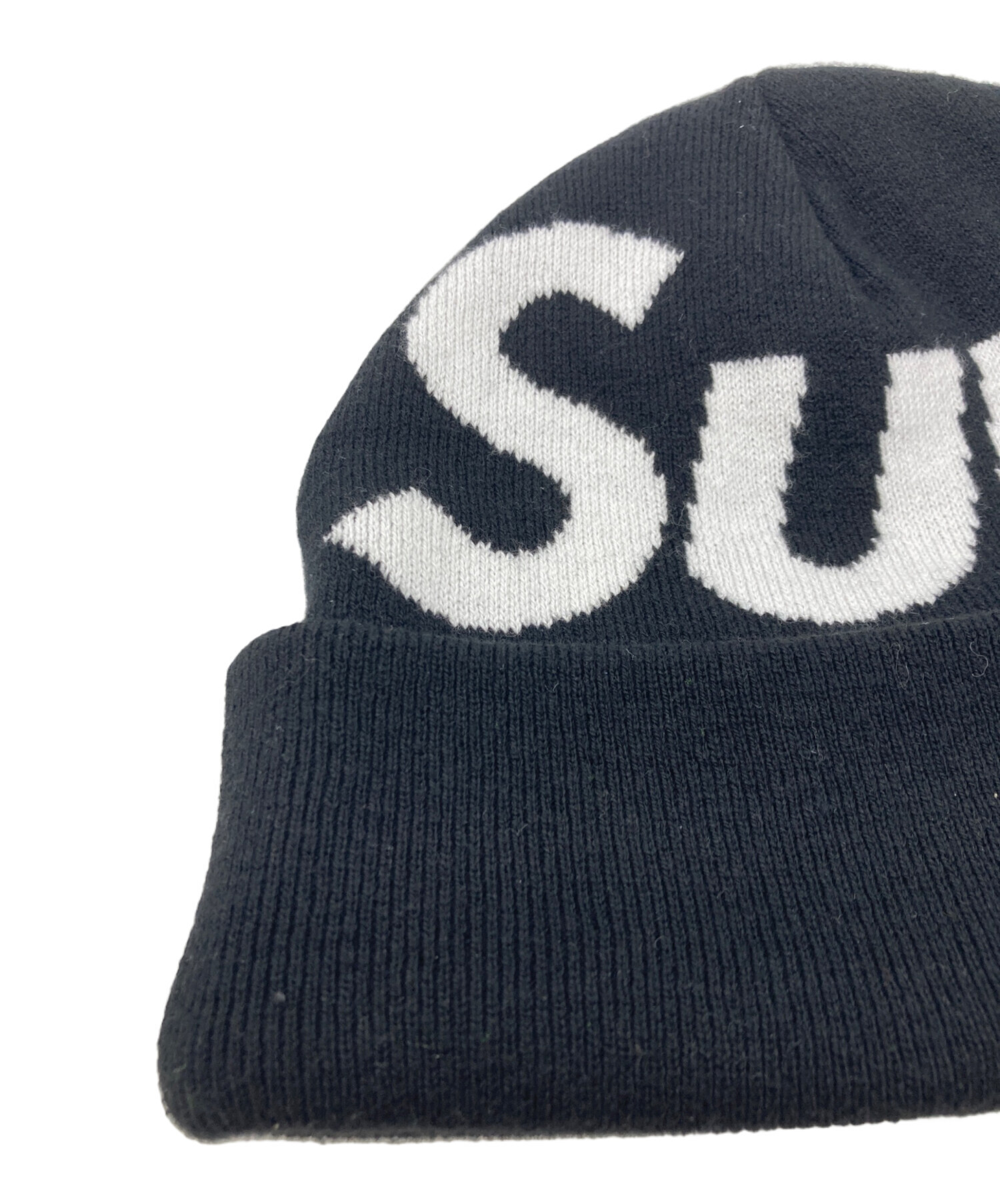 中古・古着通販】SUPREME (シュプリーム) Big Logo Beanie ブラック