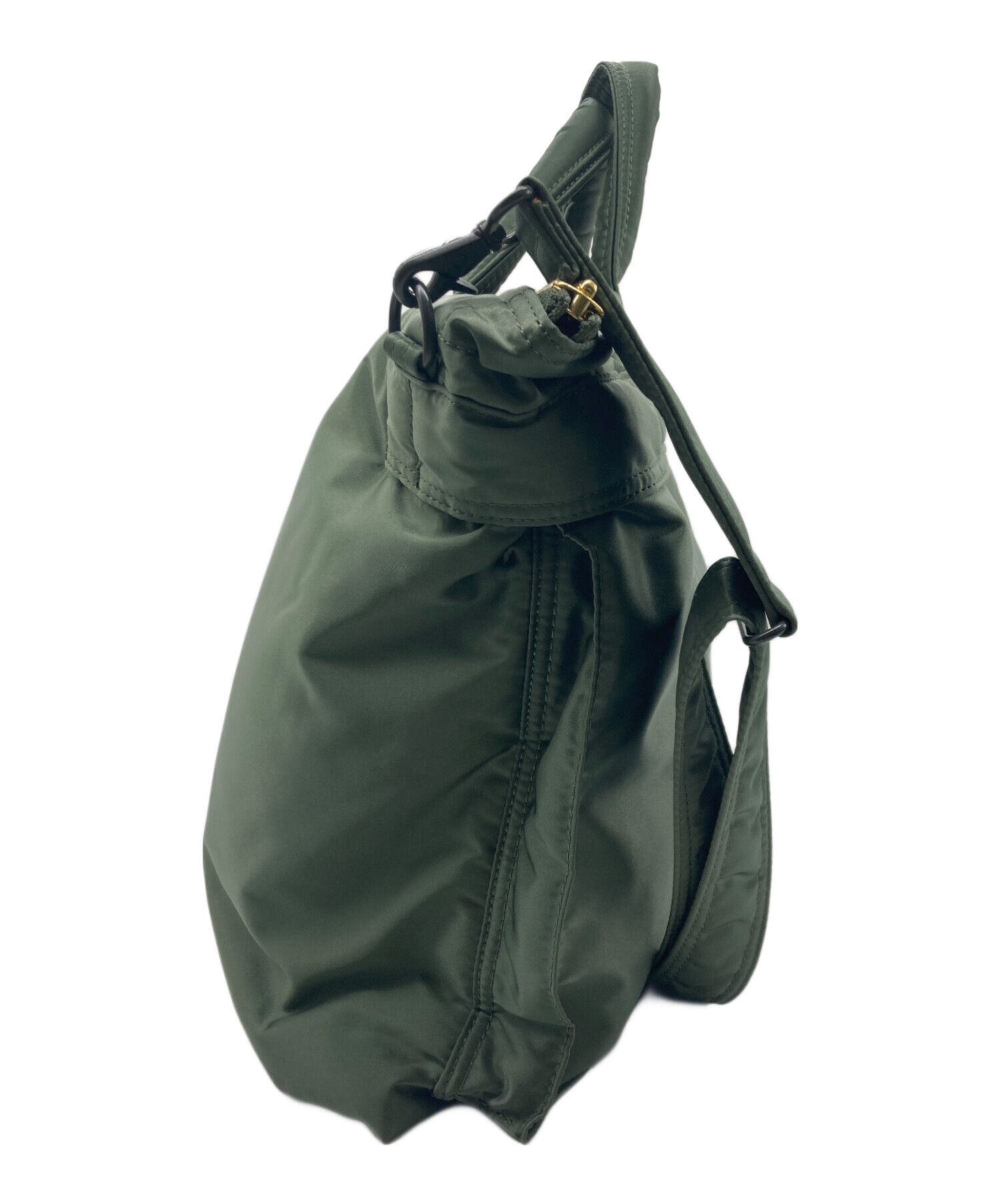 PORTER TANKER 2WAY HELMET BAG セージグリーン 中古・古着通販