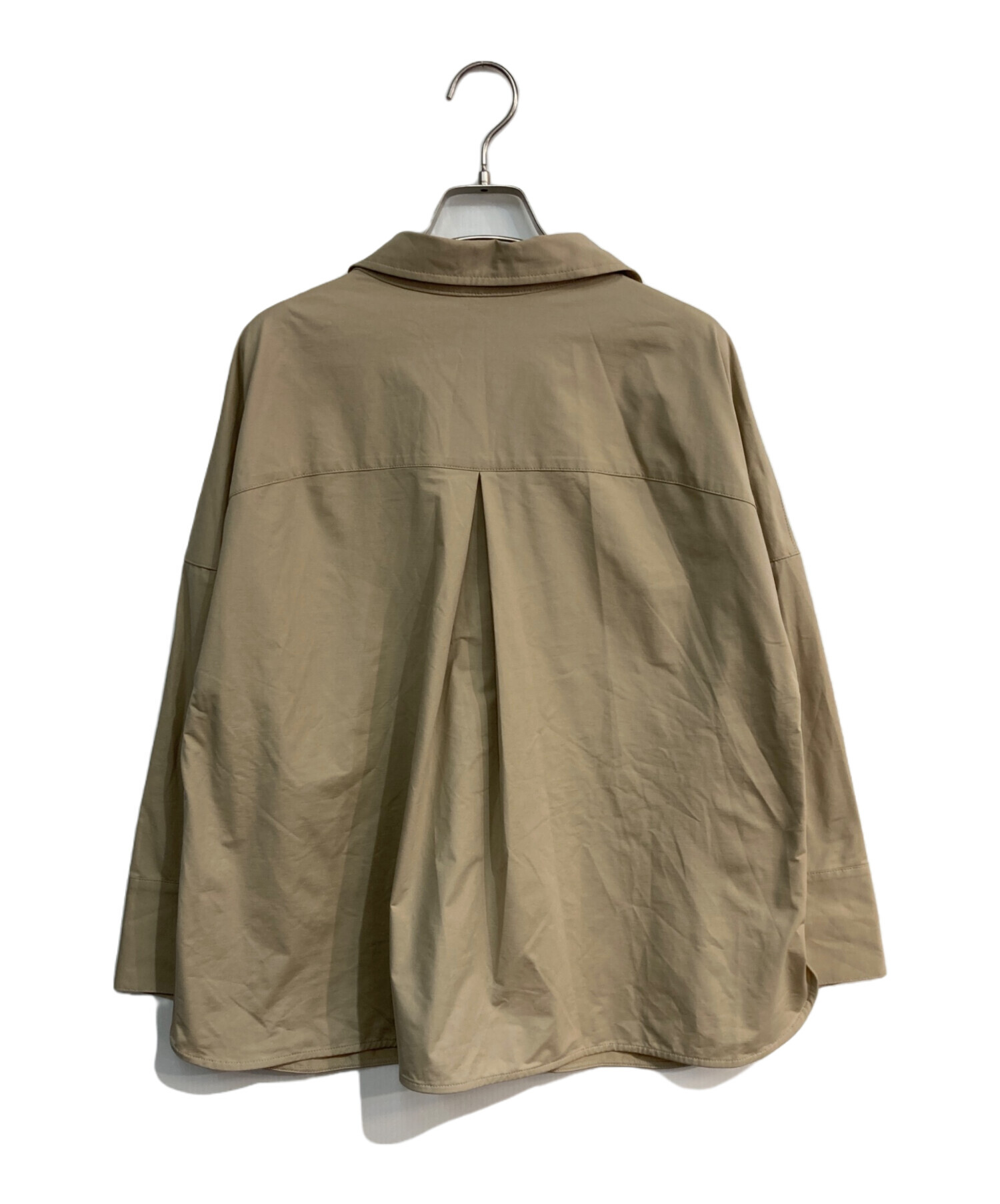 中古・古着通販】VIRINA (ヴィリーナ) ステラシャツ ベージュ サイズ:S 