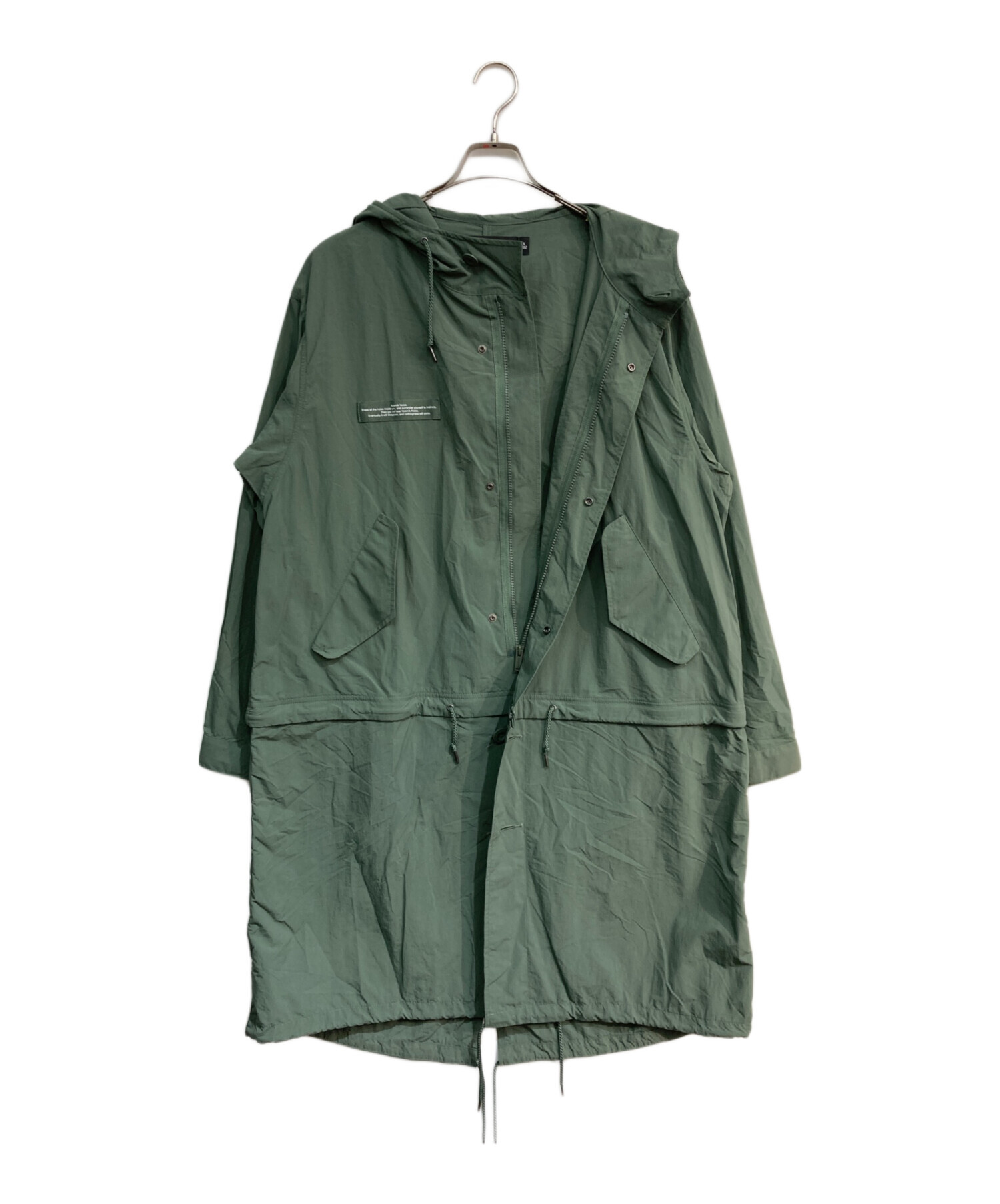 【新品未使用】2WAYオーバーサイズモッズコート UNDERCOVER GU公式 | 2WAYオーバーサイズモッズコート UNDERCOVER(ユニセックス)