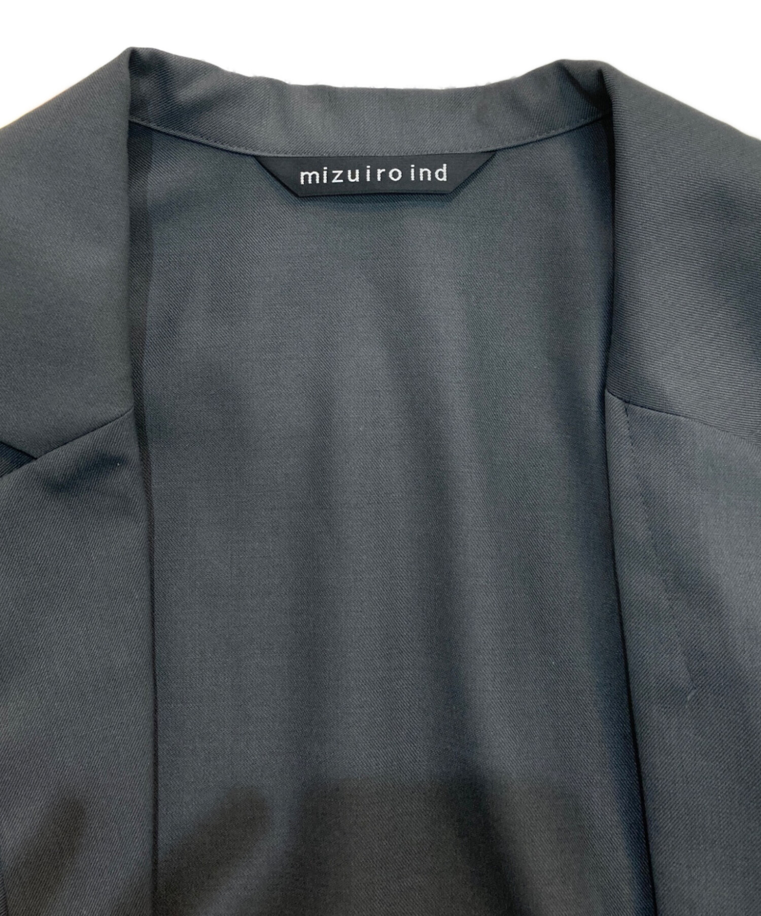 中古・古着通販】mizuiro-ind (ミズイロインド) テーラードシャツ