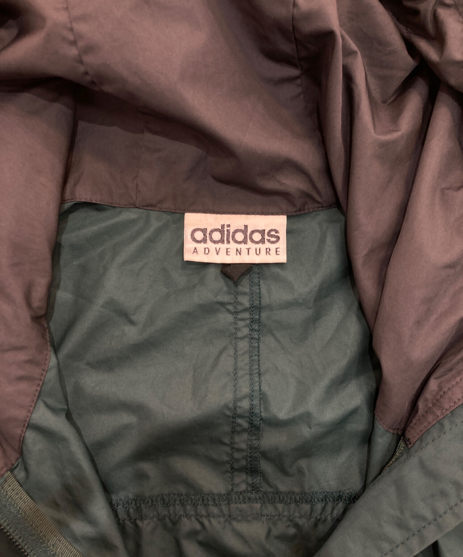 中古・古着通販】adidas (アディダス) ハーフジップアノラック 