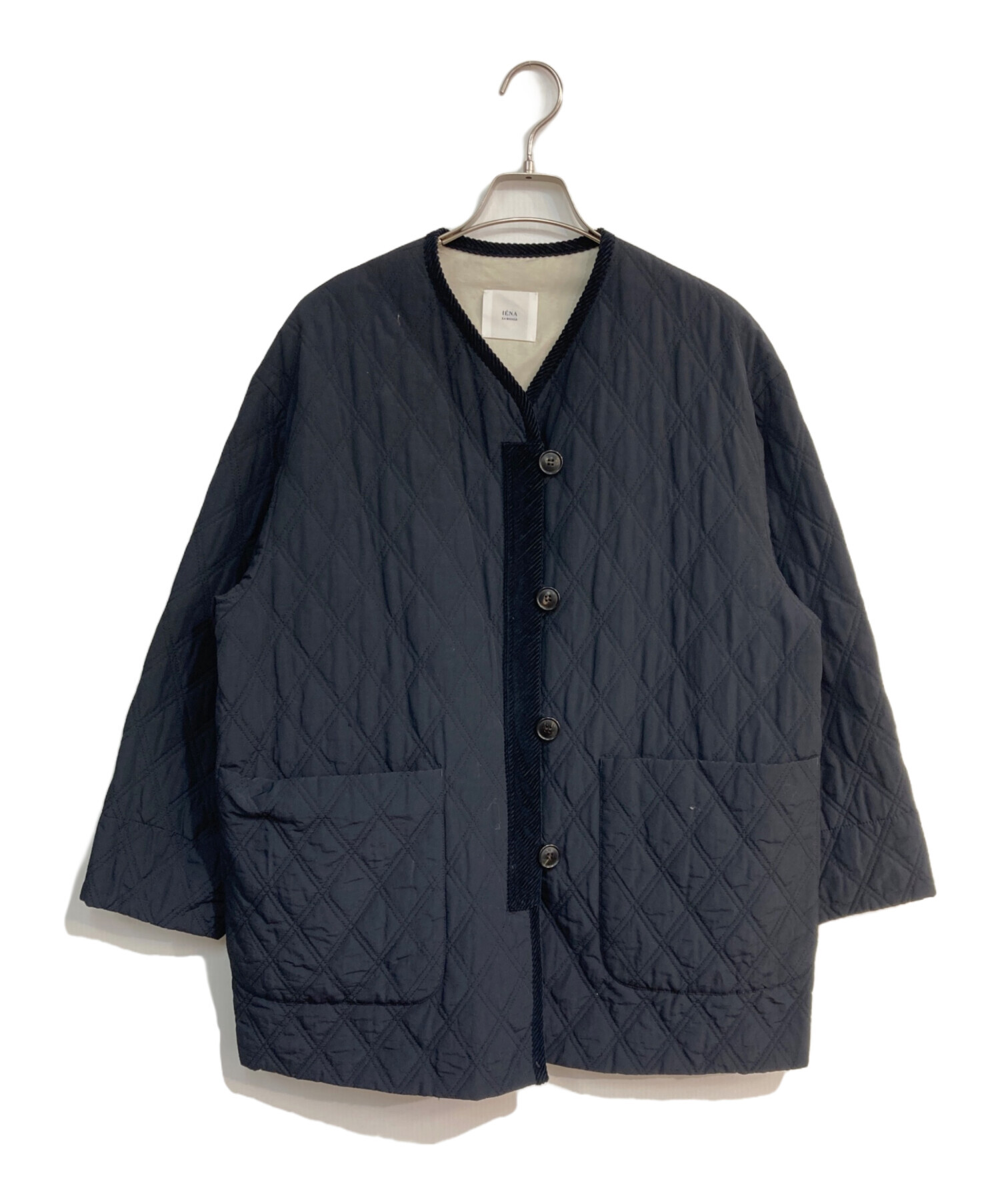 IENA LA BOUCLE / キルティングジャケット/38/--/BRD/無地/17-011-914-2010-4-0 中古・古着通販】IENA LA BOUCLE (イエナ ラ ブークル) ナイロン