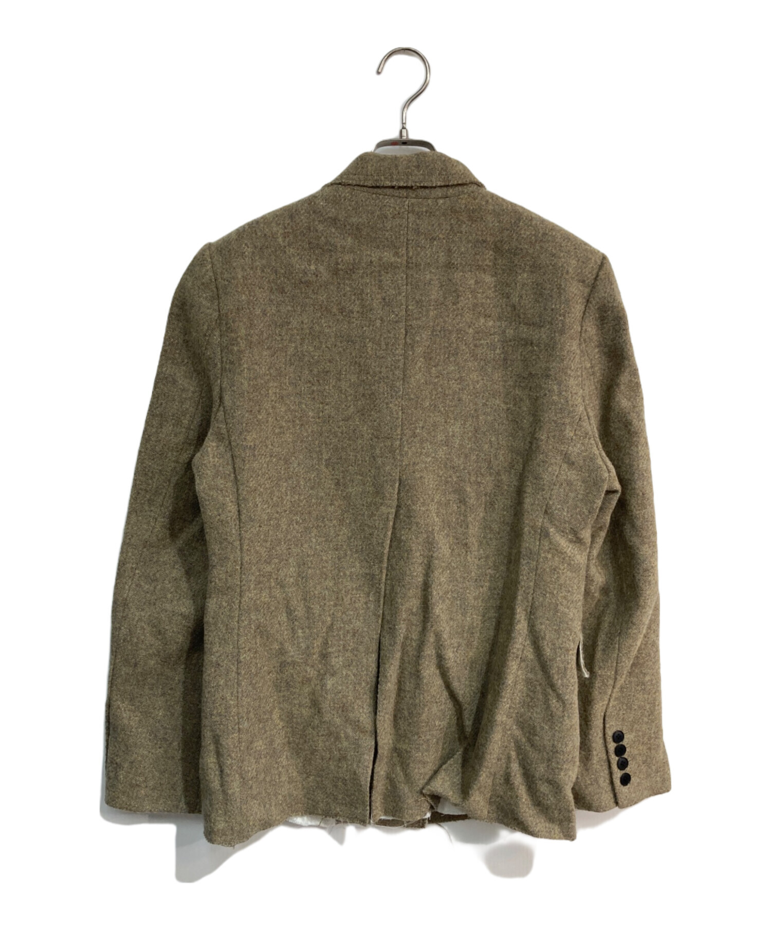 中古・古着通販】TODAYFUL (トゥデイフル) Cutoff Wool Jacket カーキ