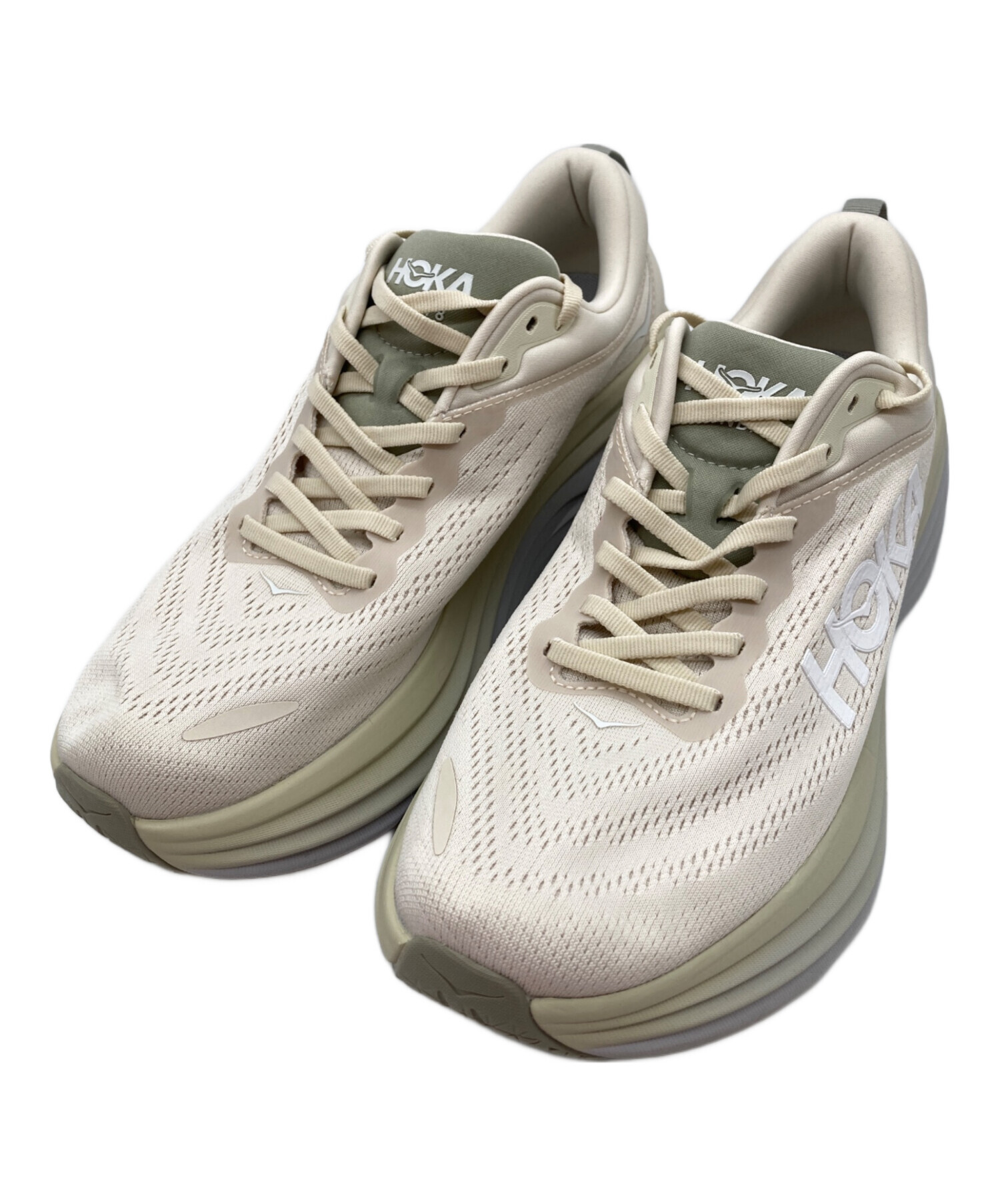 中古・古着通販】HOKAONEONE (ホカオネオネ) BONDI 8 ベージュ サイズ 