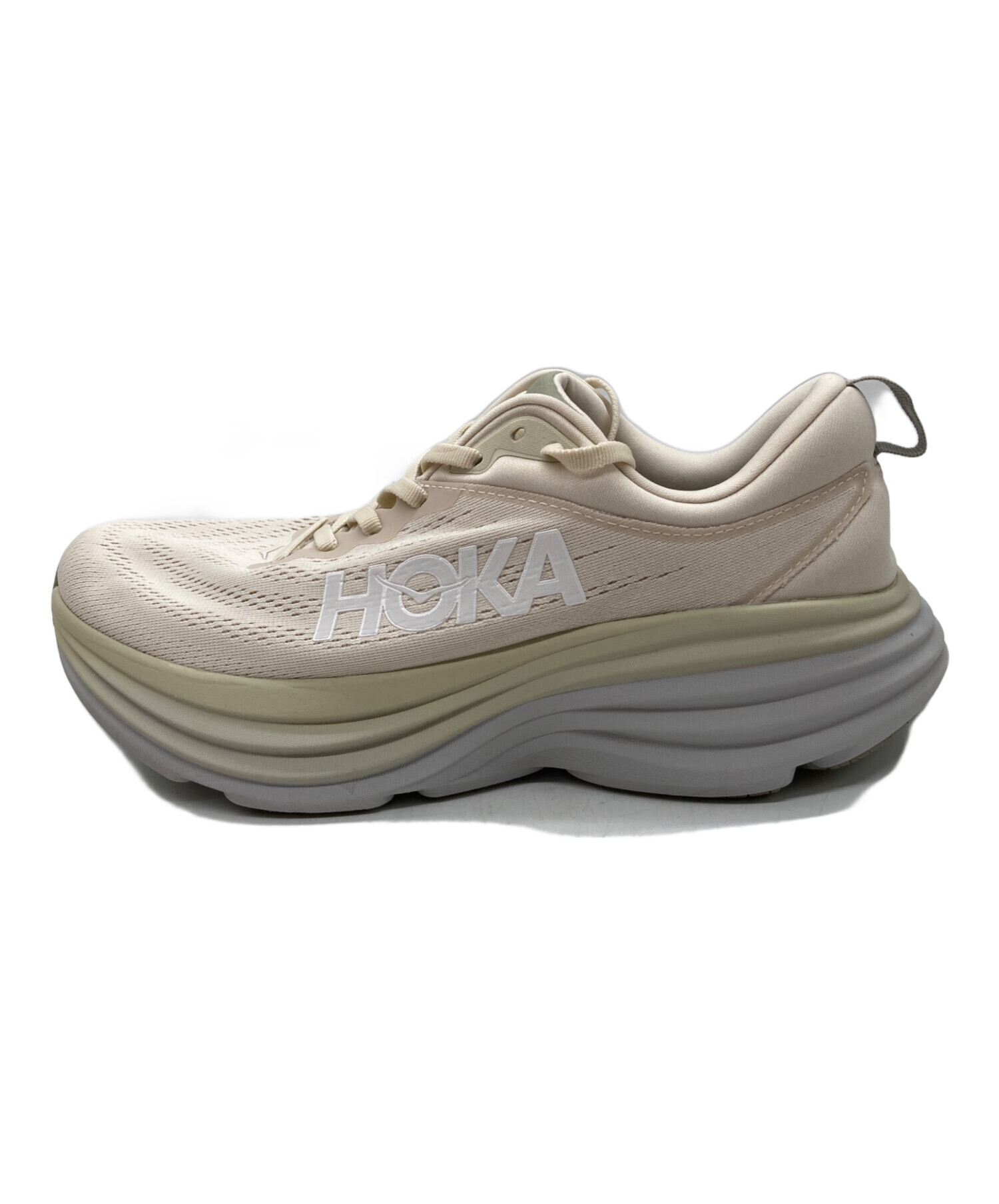 中古・古着通販】HOKAONEONE (ホカオネオネ) BONDI 8 ベージュ サイズ 