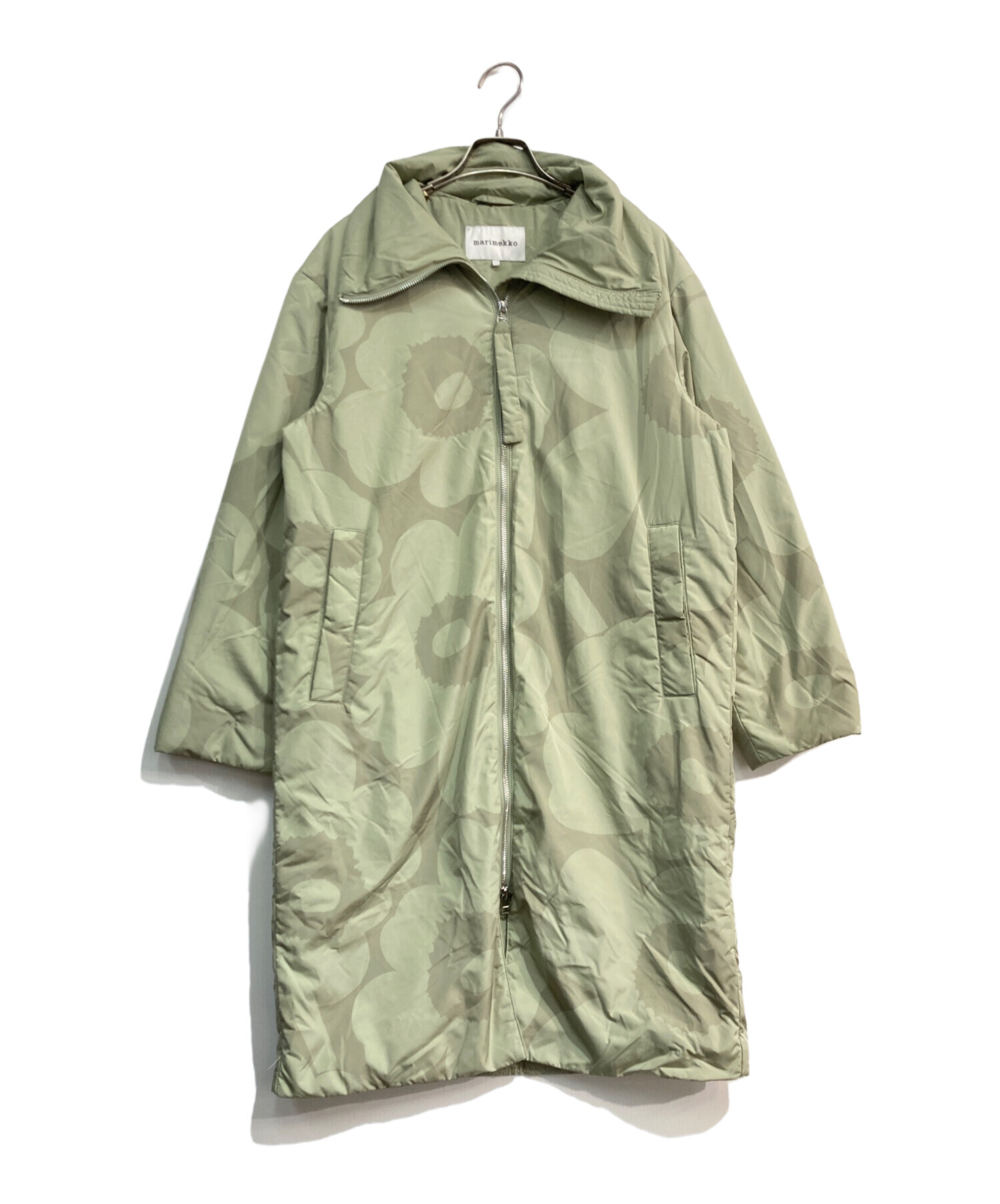 中古・古着通販】marimekko (マリメッコ) OPTIMI / UNIKKO 中綿コート
