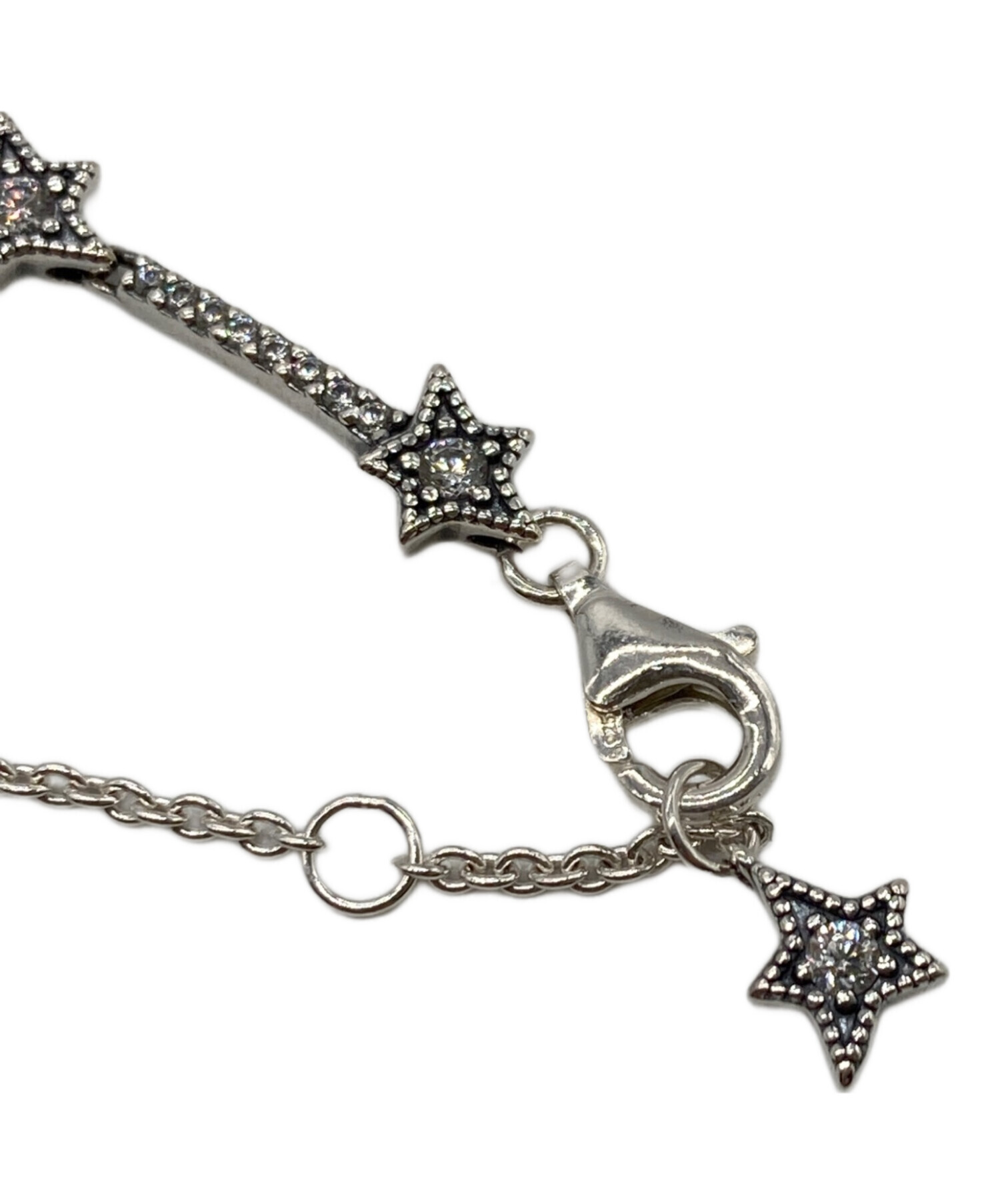 中古・古着通販】PANDORA (パンドラ) スターブレスレット シルバー 