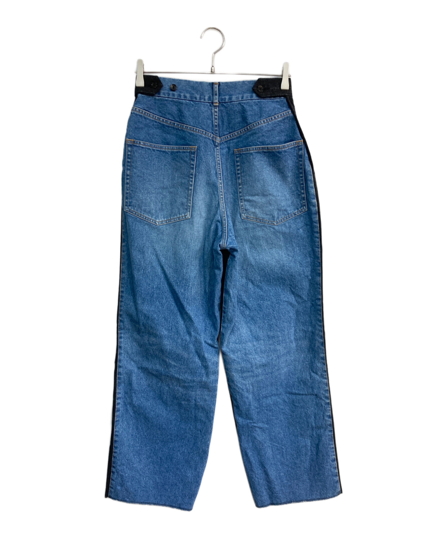 中古・古着通販】INSCRIRE (アンスクリア) ハイブリッドデニムパンツ