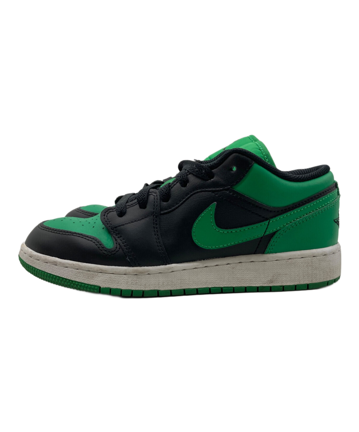 中古・古着通販】NIKE (ナイキ) GIRLS AIR JORDAN 1 LOW GS ブラック 