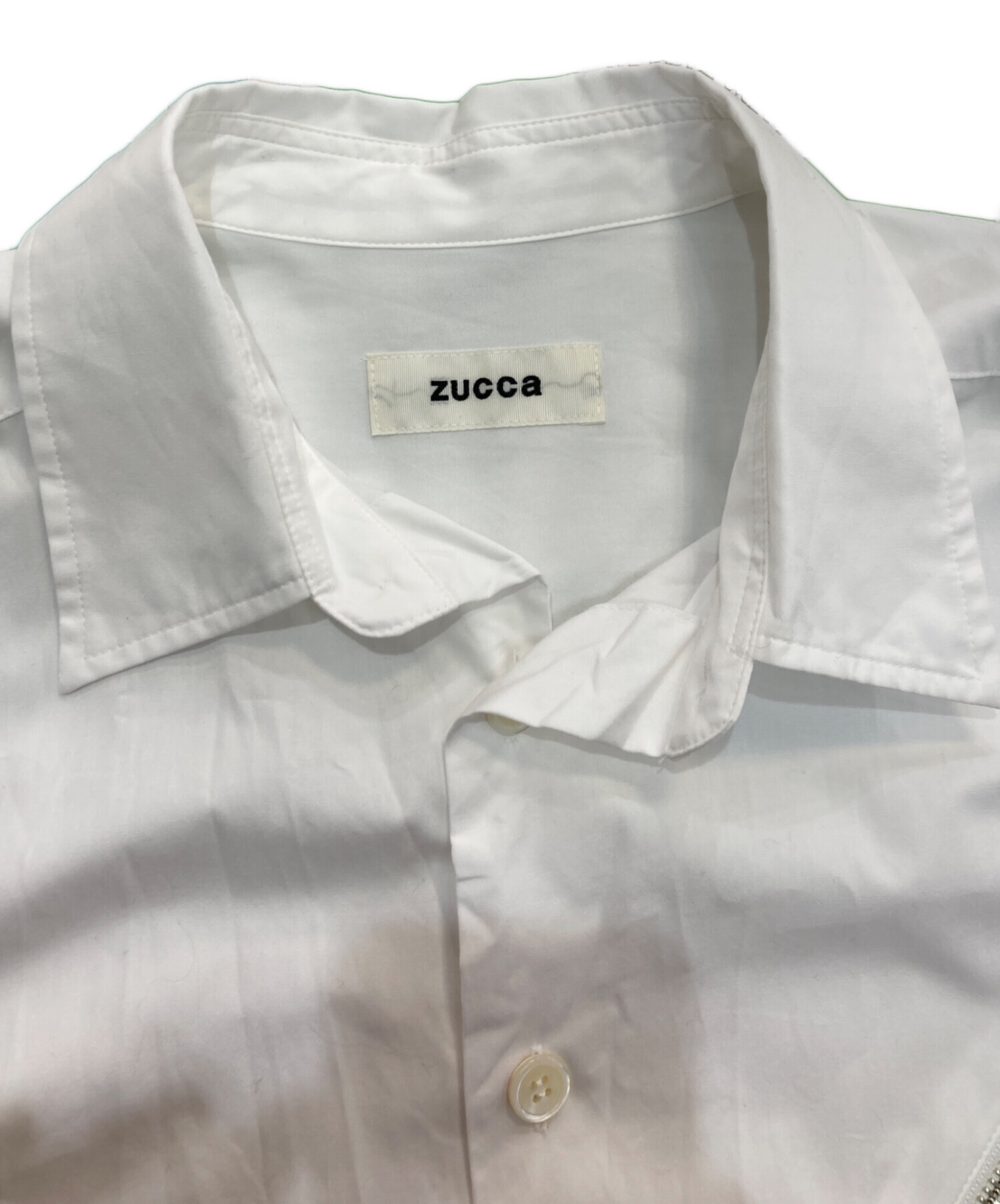 中古・古着通販】ZUCCA (ズッカ) スタッズシャツ ワンピース ZU23FH055