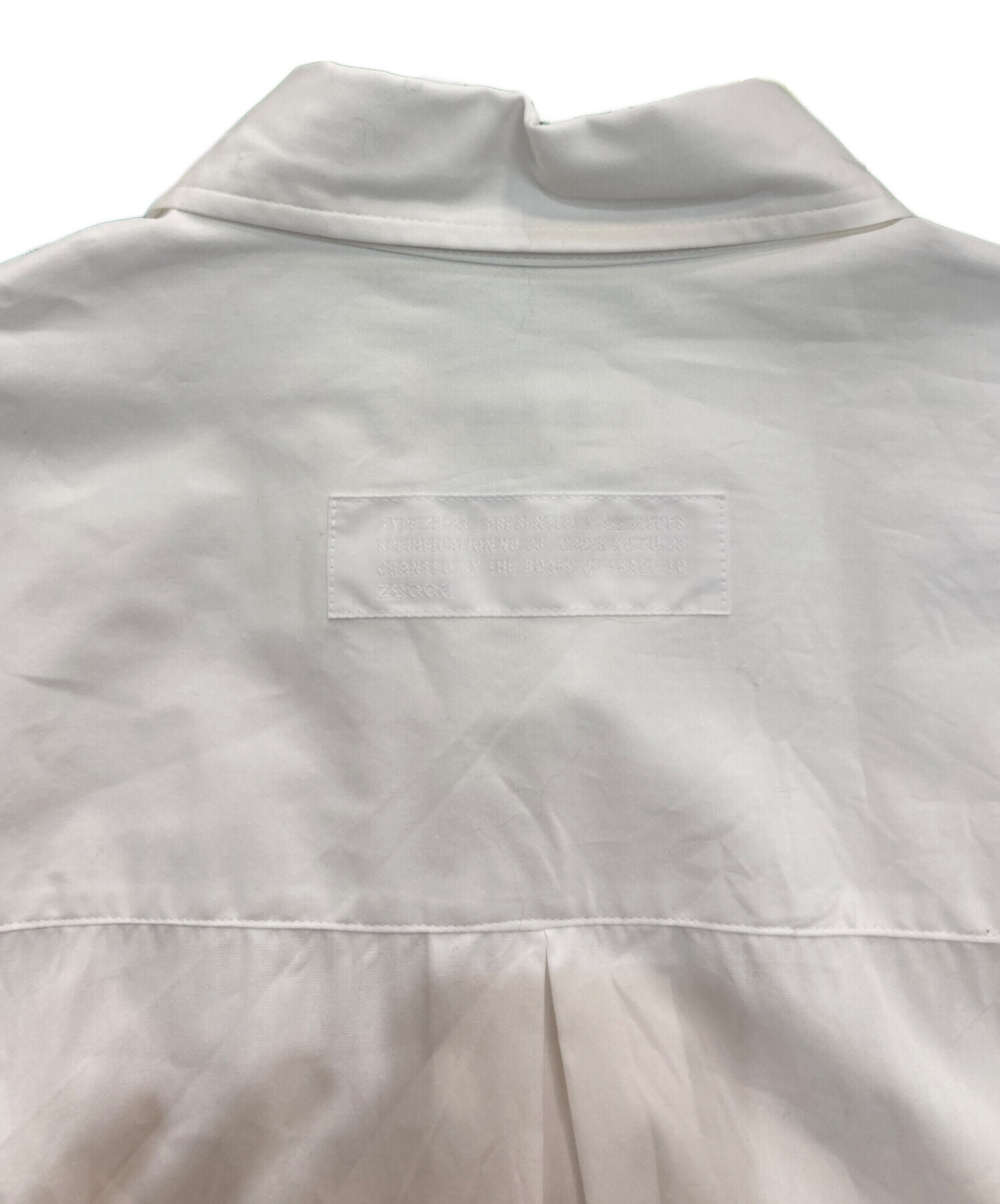 中古・古着通販】ZUCCA (ズッカ) スタッズシャツ ワンピース ZU23FH055