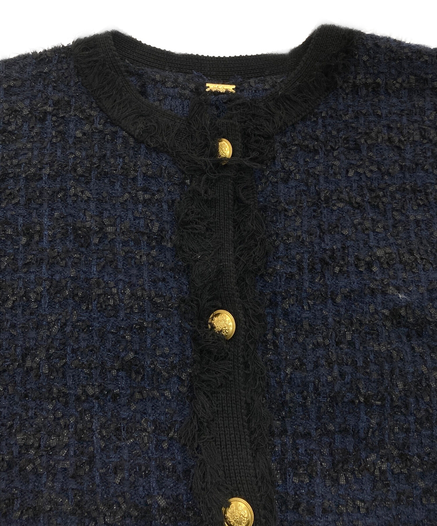 中古・古着通販】Mila Owen (ミラオーウェン) ツイードニット