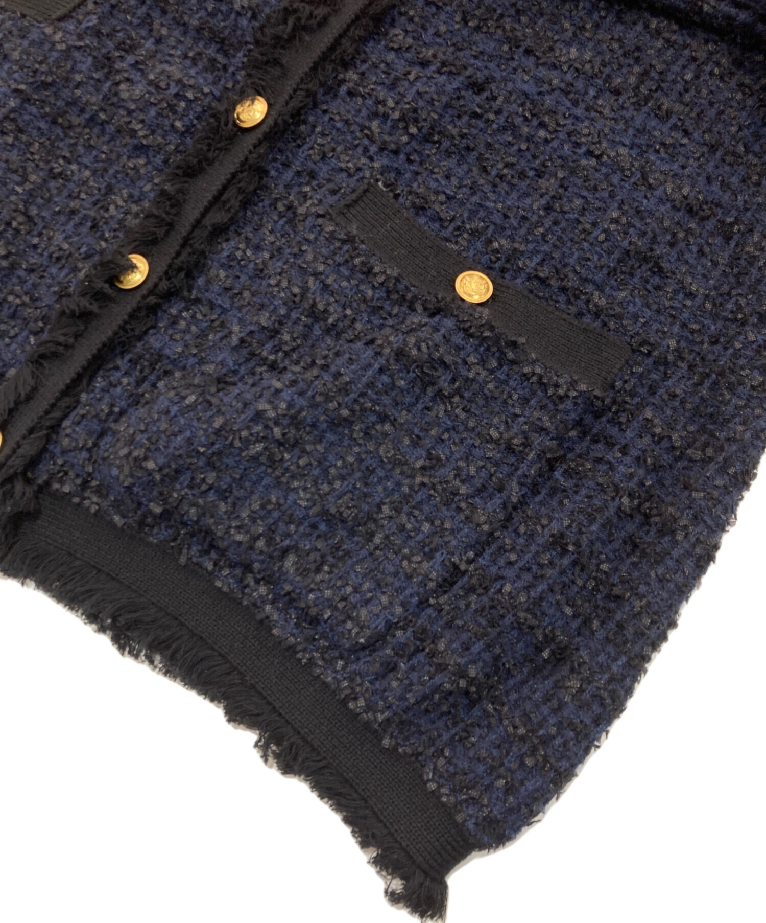 中古・古着通販】Mila Owen (ミラオーウェン) ツイードニット