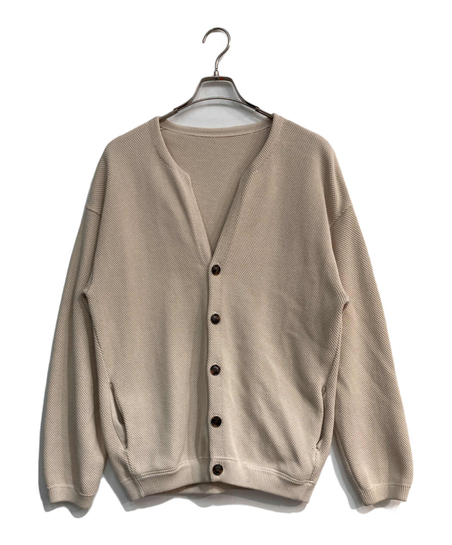 中古・古着通販】crepuscule (クレプスキュール) Moss Stitch Cardigan