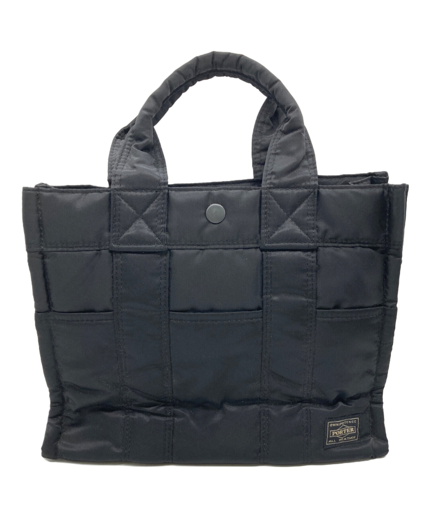 中古・古着通販】PORTER (ポーター) トートバッグS ブラック｜ブランド 