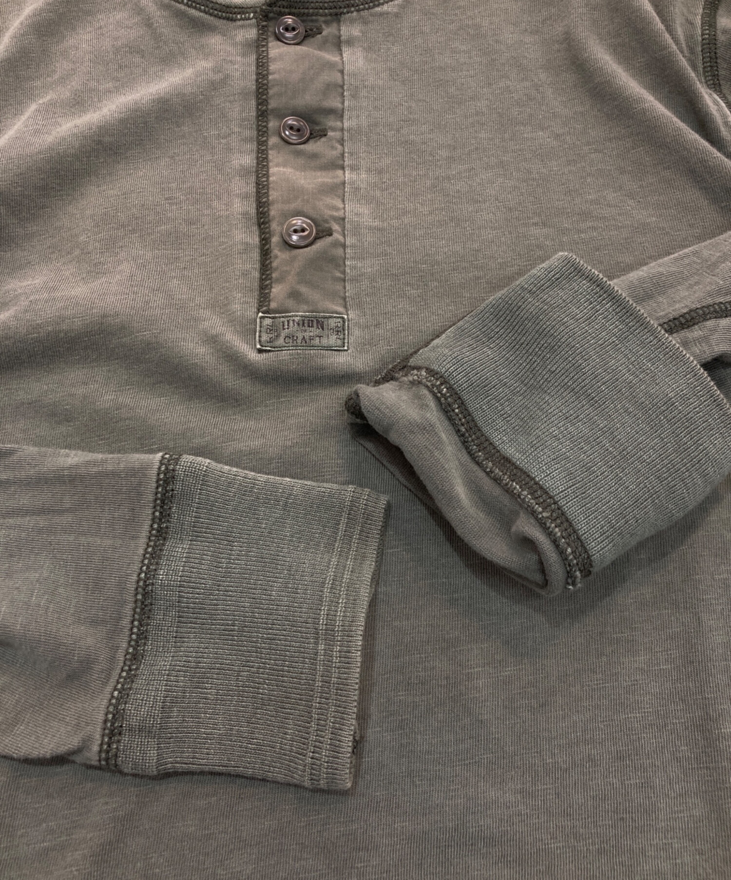 中古・古着通販】RRL (ダブルアールエル) ヘンリーネックカットソー