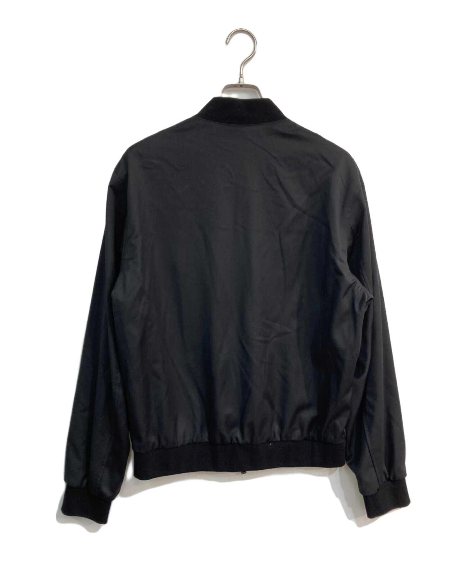 HUGO BOSS ボス【XL相当】ジップアップ 切替 ライダースジャケット