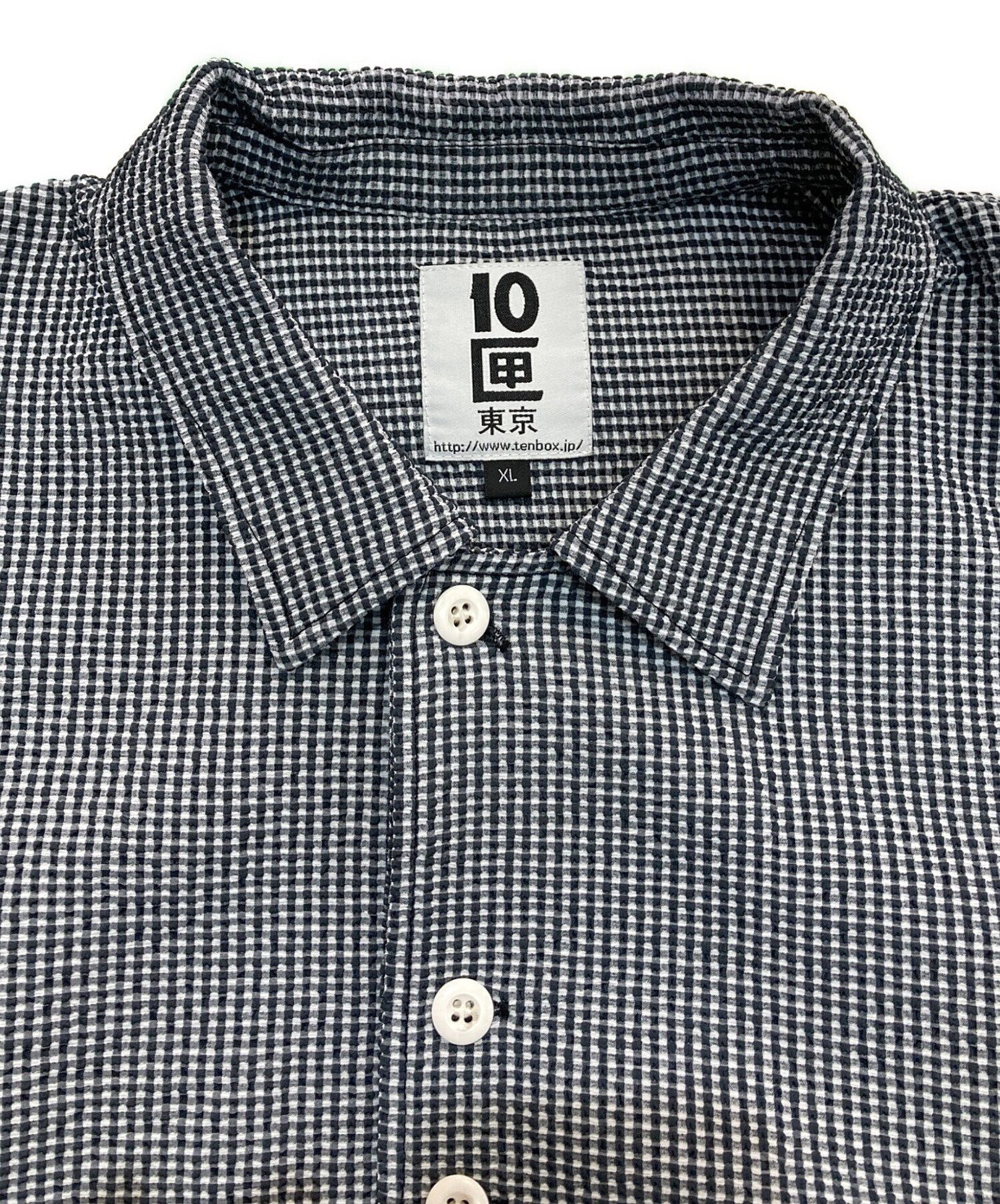 中古・古着通販】TENBOX (テンボックス) DRUG DEALER SHIRT ホワイト 