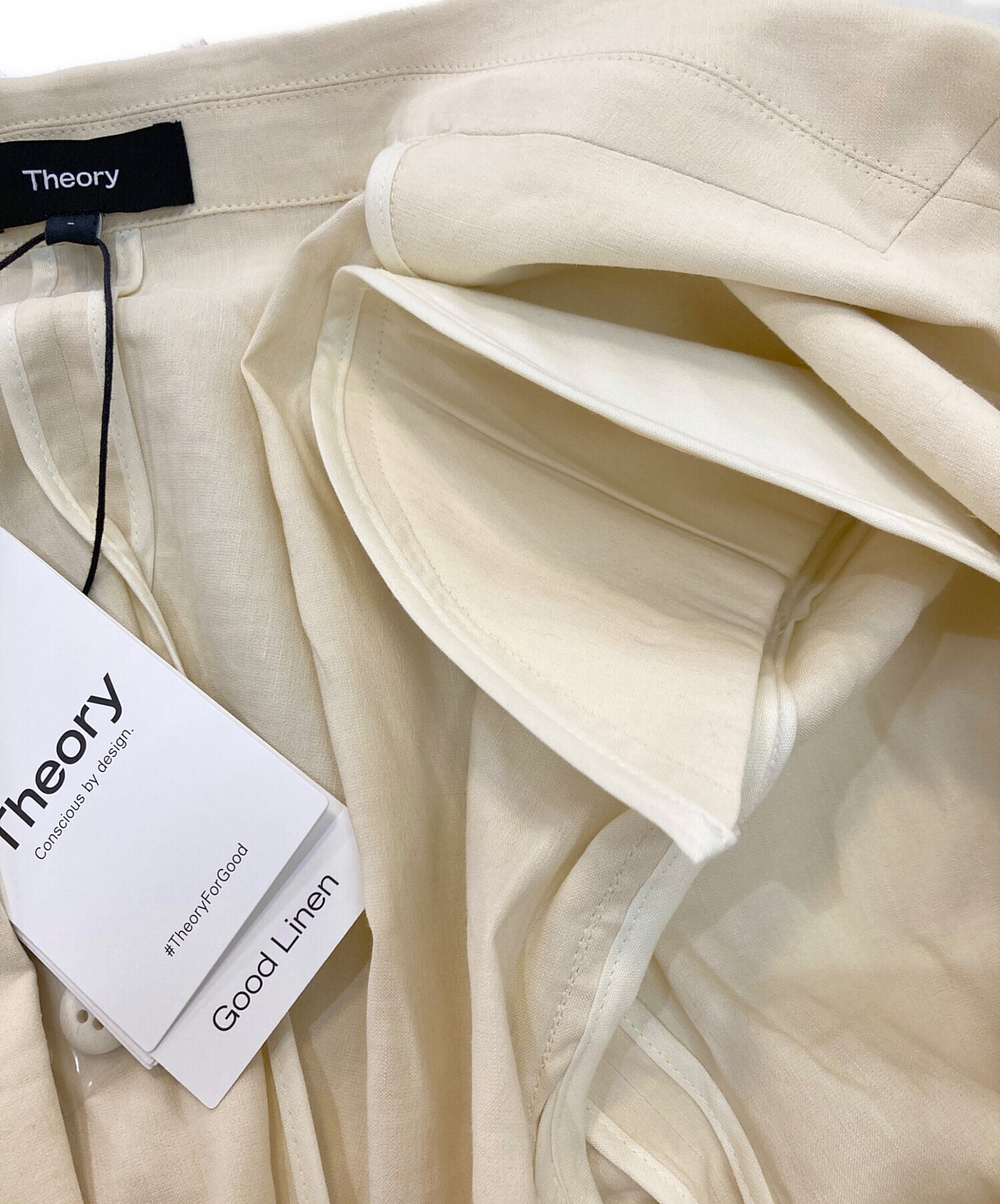 中古・古着通販】theory (セオリー) Good Crunch Wash Straight Blazer