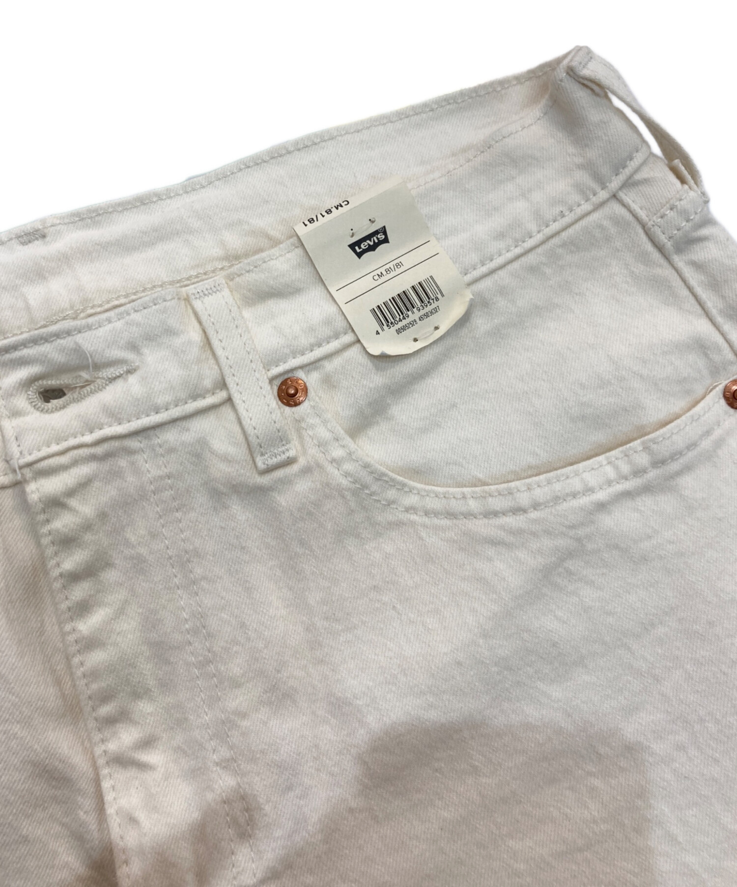 中古・古着通販】LEVI'S PReMIUM (リーバイスプレミアム) 505ホワイト