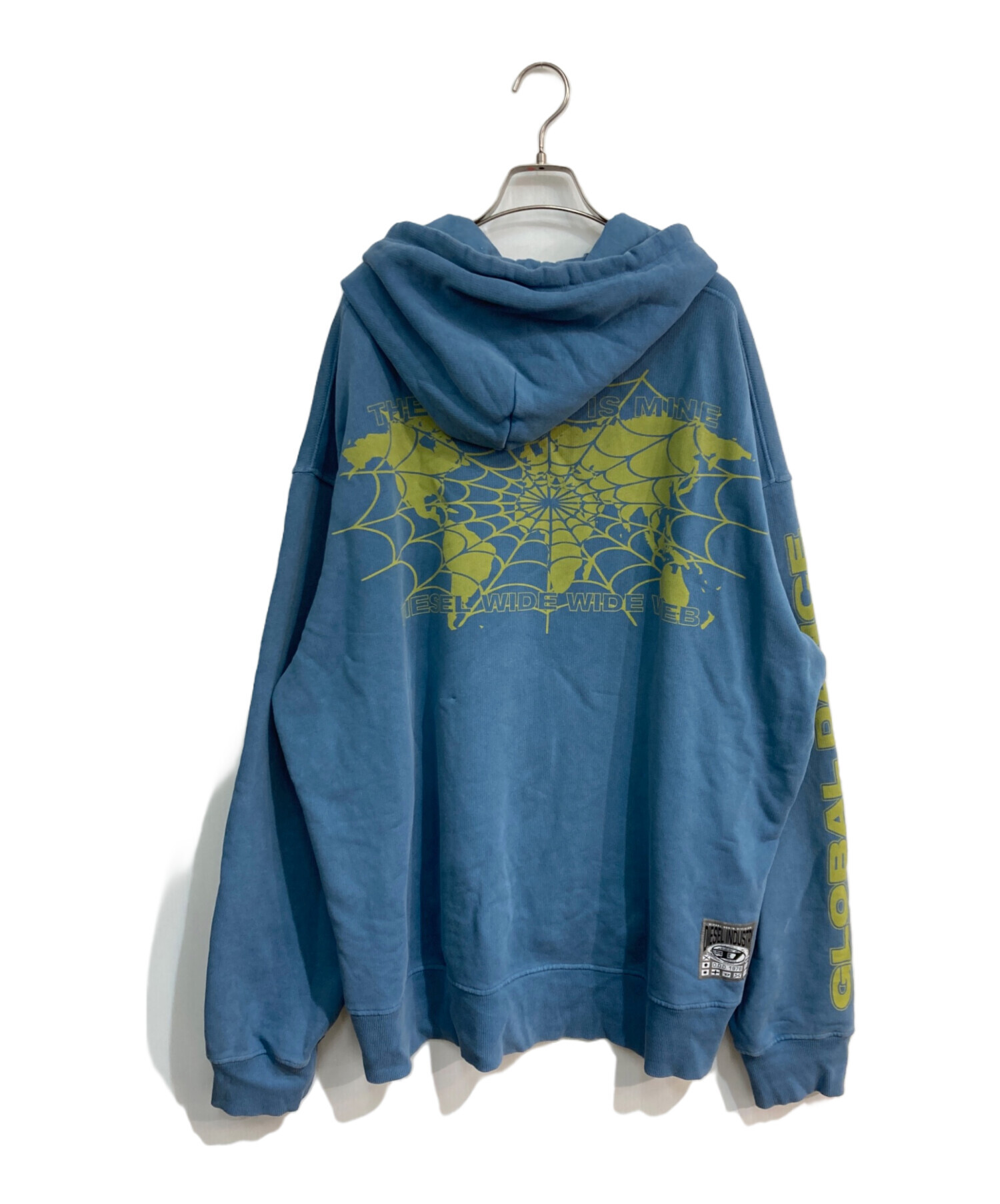 中古・古着通販】DIESEL (ディーゼル) Hooded Sweatshirt A11074