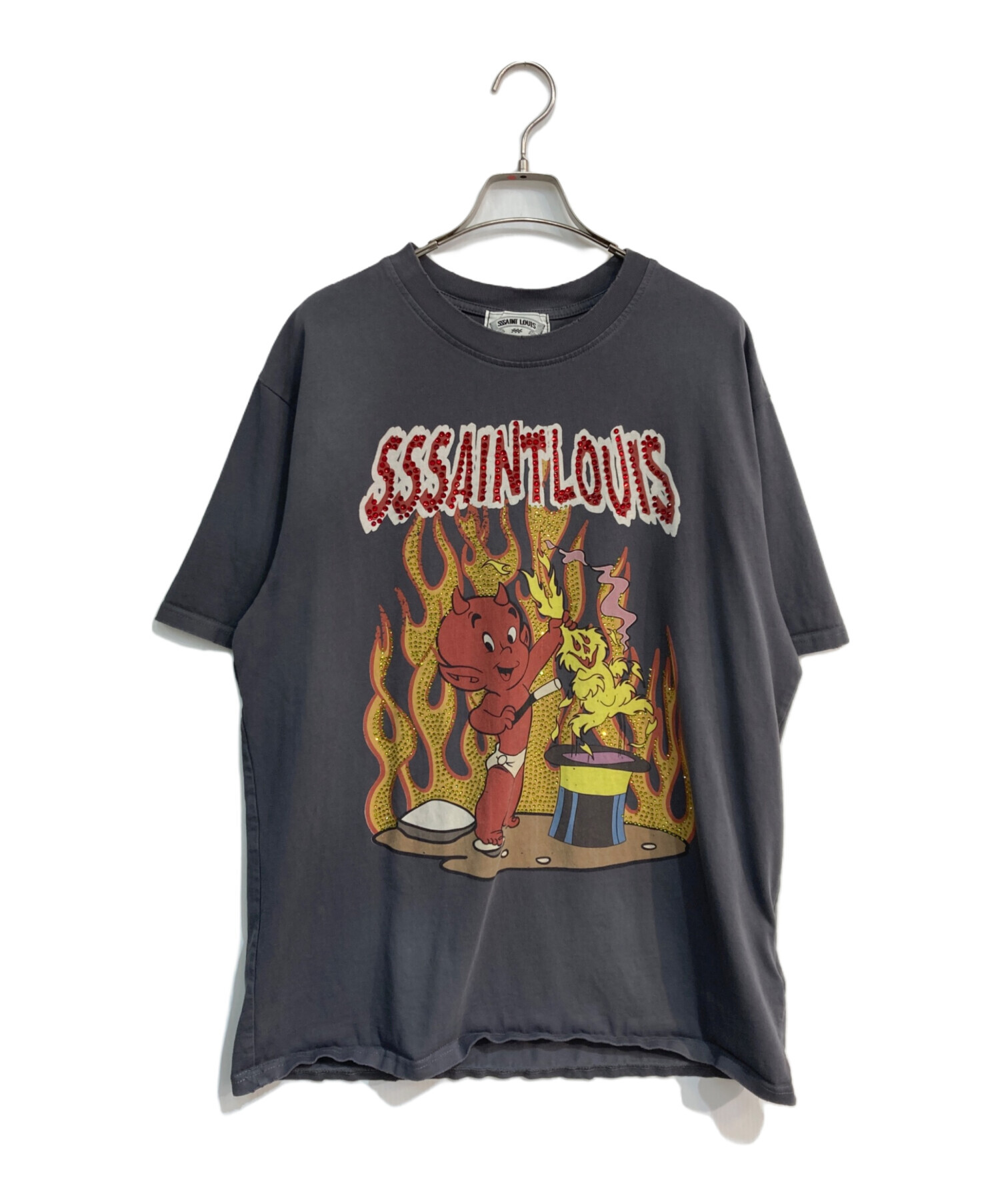 中古・古着通販】sssaint louis (セントルイス) プリントTシャツ 
