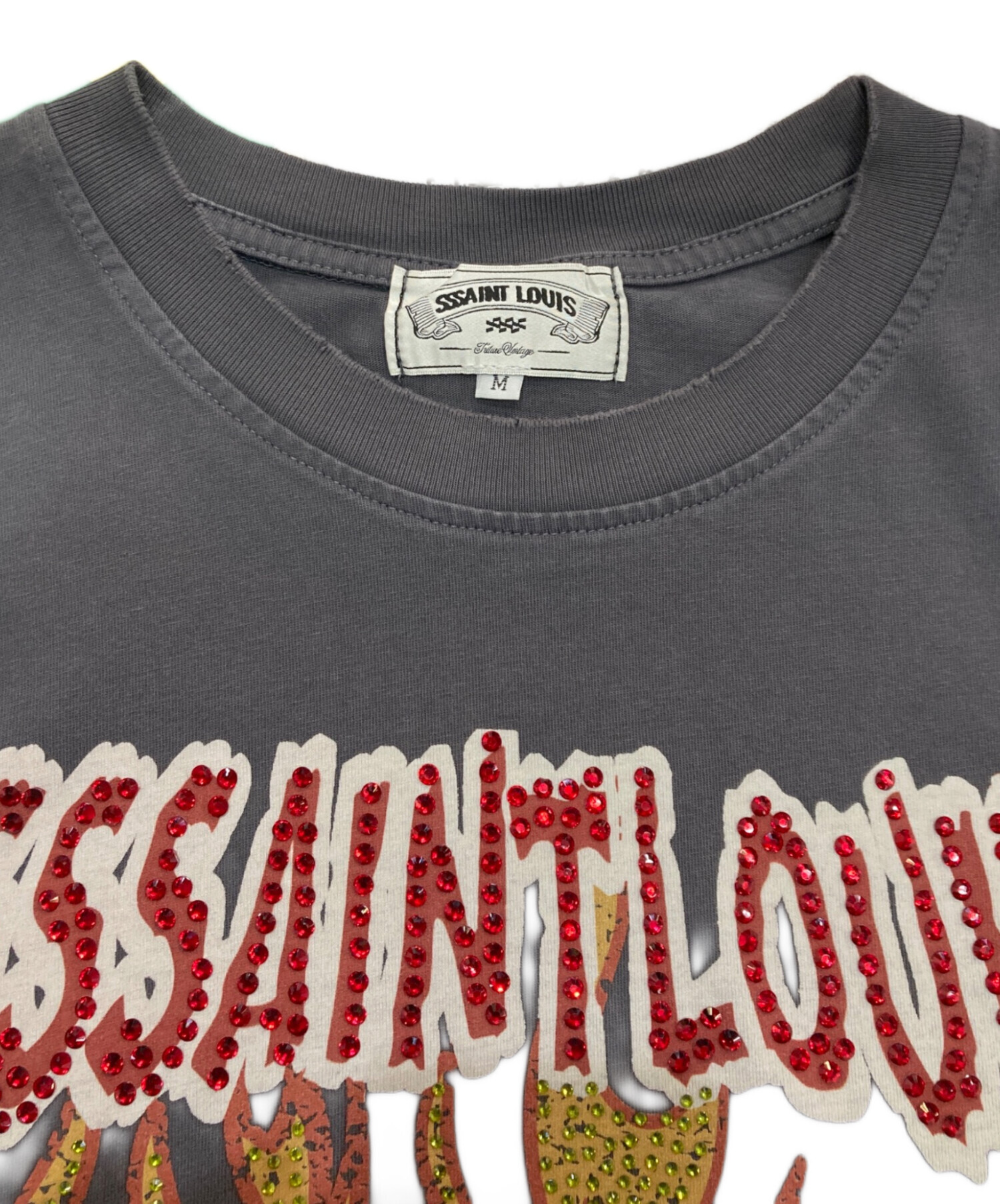 中古・古着通販】sssaint louis (セントルイス) プリントTシャツ 